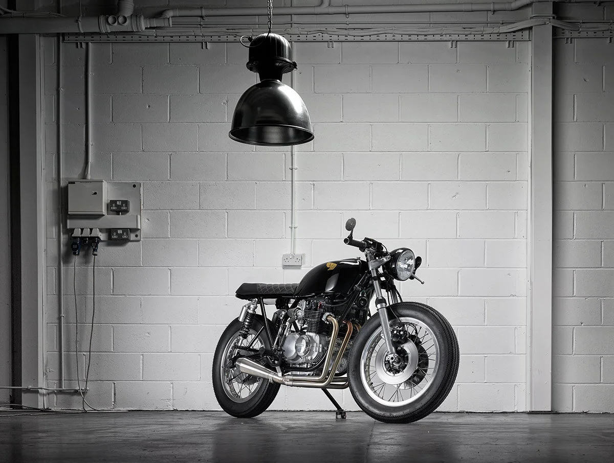 HONDA CB 500/550 - SINROJA R5, photographed by imagefactory studio - London based automotive and motorcycle photographer. 