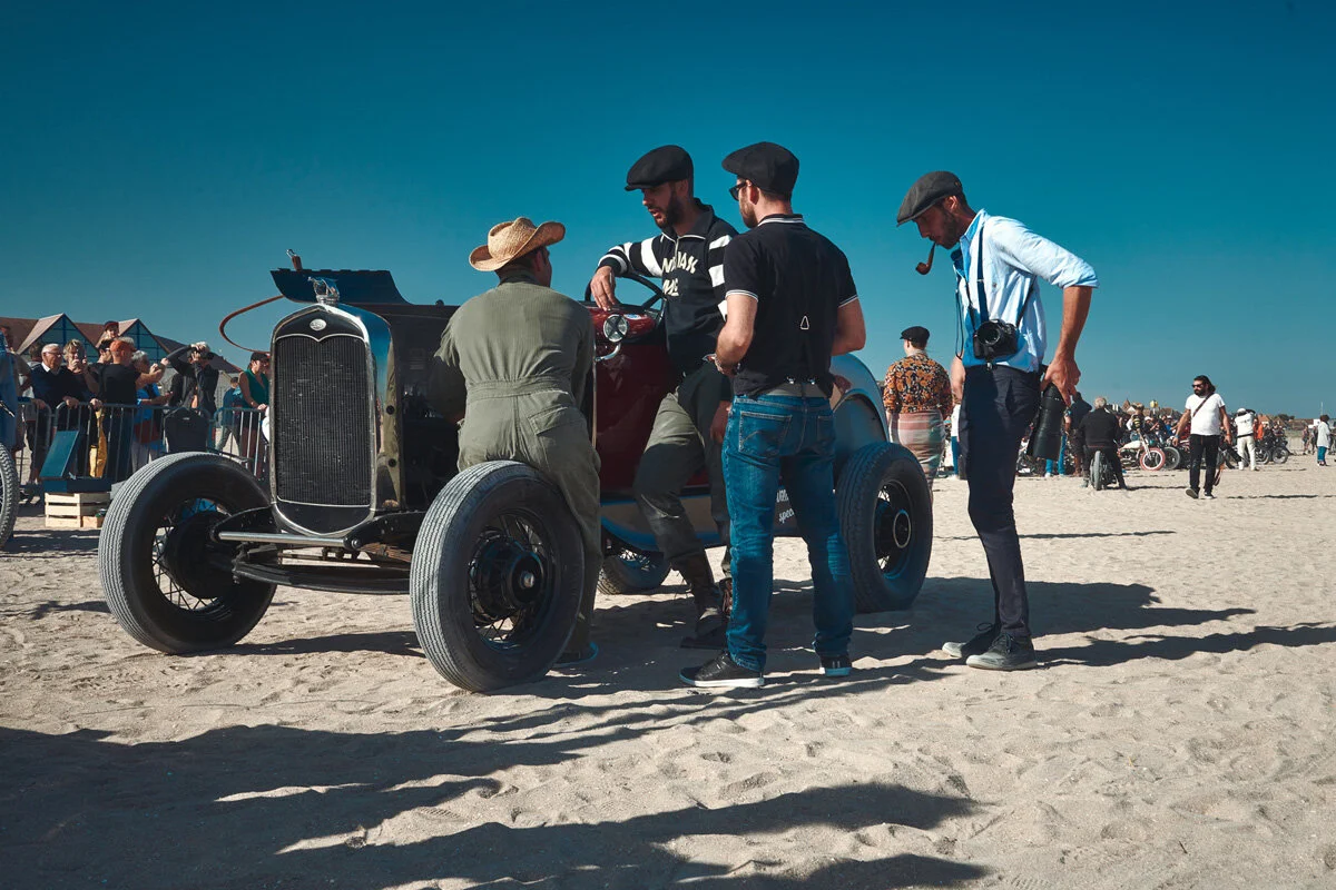 2019 "Normandy Beach Race" - Riva-Bella / Ouistreham - France, photographed by imagefactory studio - London based automotive and motorcycle photographer.