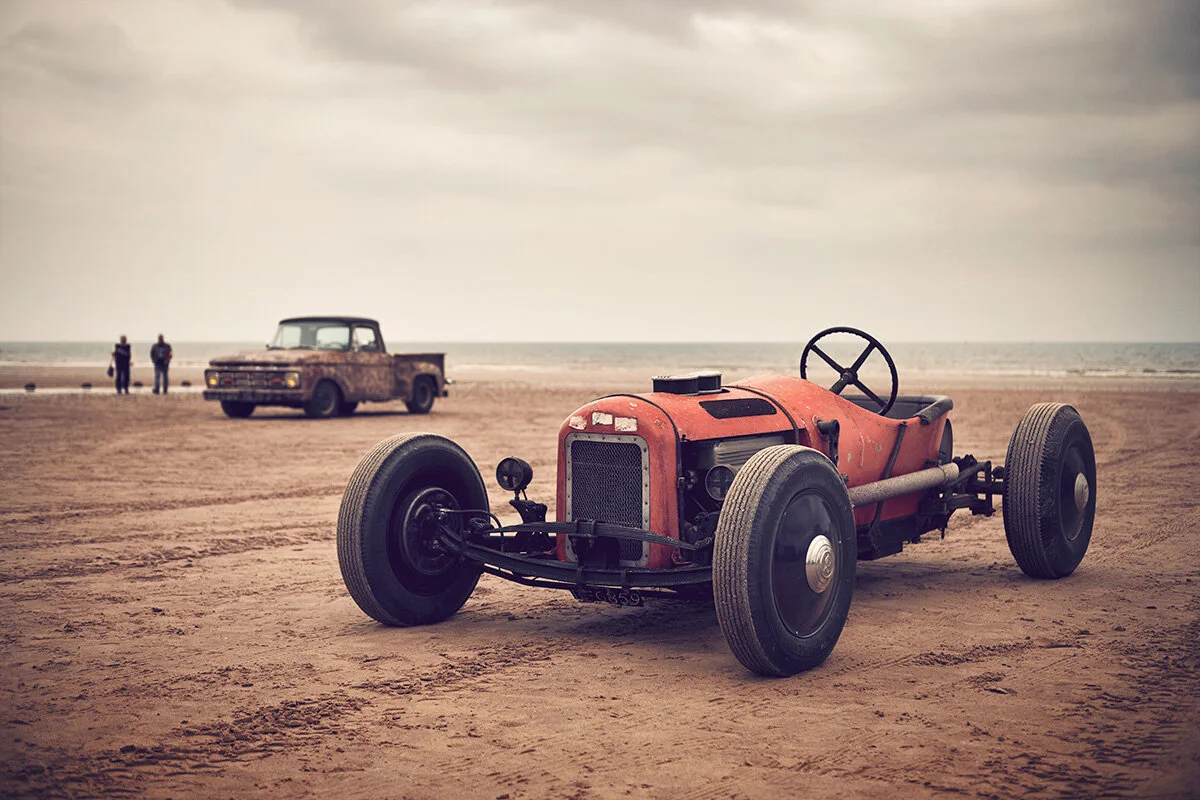 2019 "Race the Waves" beach race - Bridlington UK, photographed by imagefactory studio - London based automotive and motorcycle photographer.