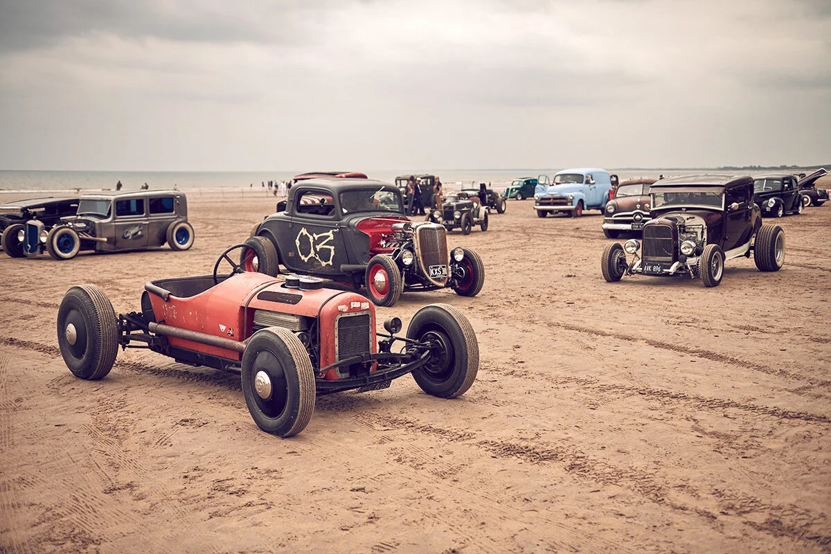 2019 "Race the Waves" beach race - Bridlington UK, photographed by imagefactory studio - London based automotive and motorcycle photographer.