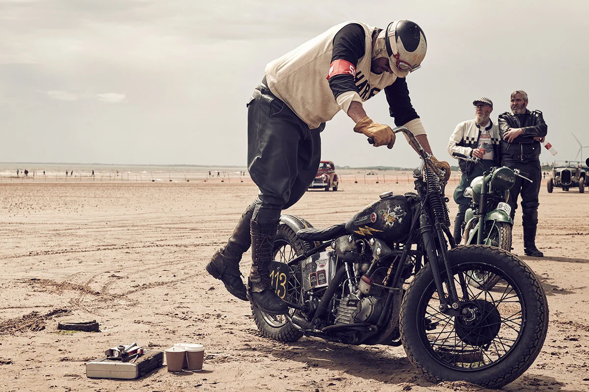 2019 "Race the Waves" beach race - Bridlington UK, photographed by imagefactory studio - London based automotive and motorcycle photographer.