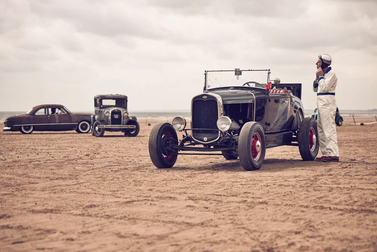2019 "Race the Waves" beach race - Bridlington UK, photographed by imagefactory studio - London based automotive and motorcycle photographer.