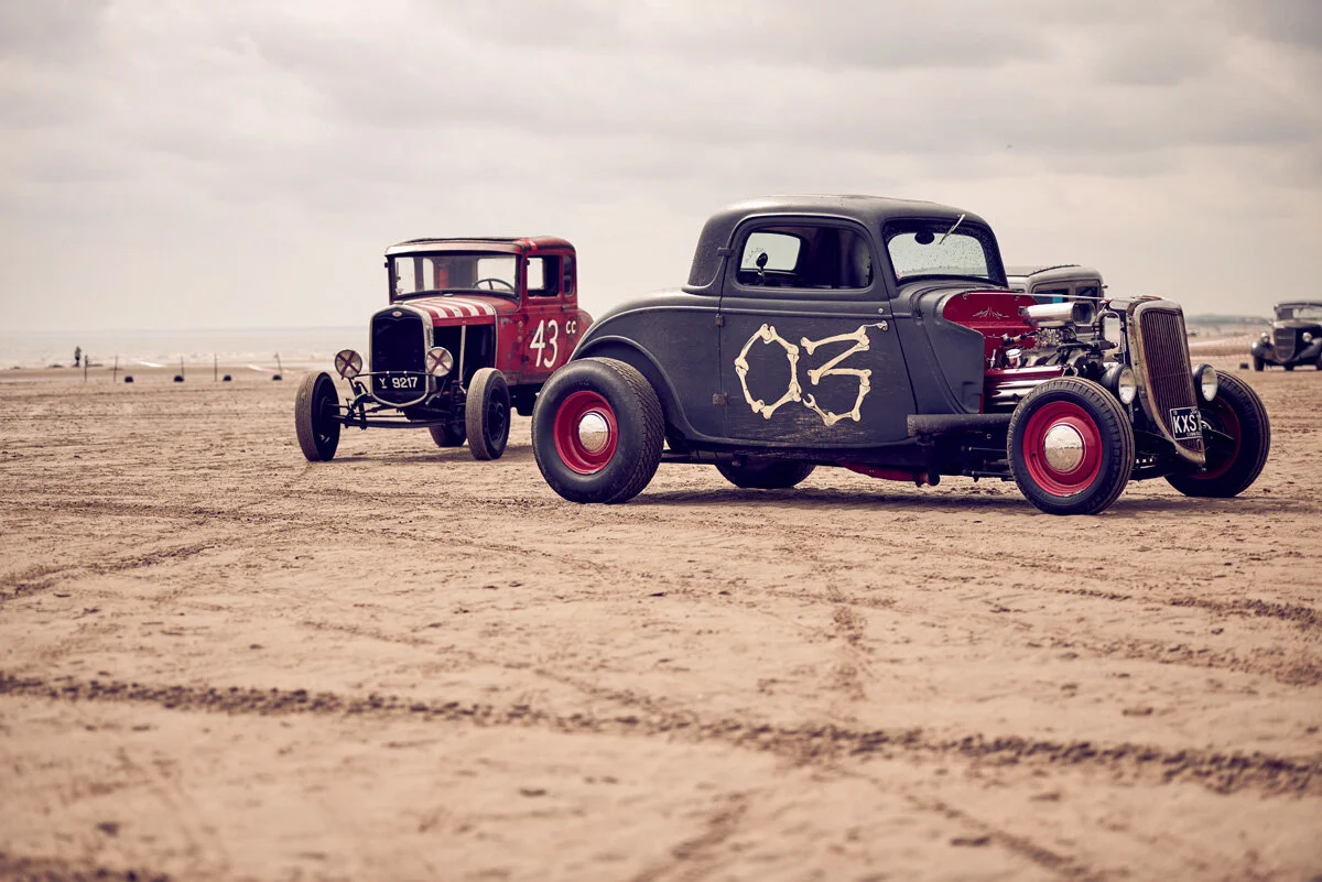 2019 "Race the Waves" beach race - Bridlington UK, photographed by imagefactory studio - London based automotive and motorcycle photographer.