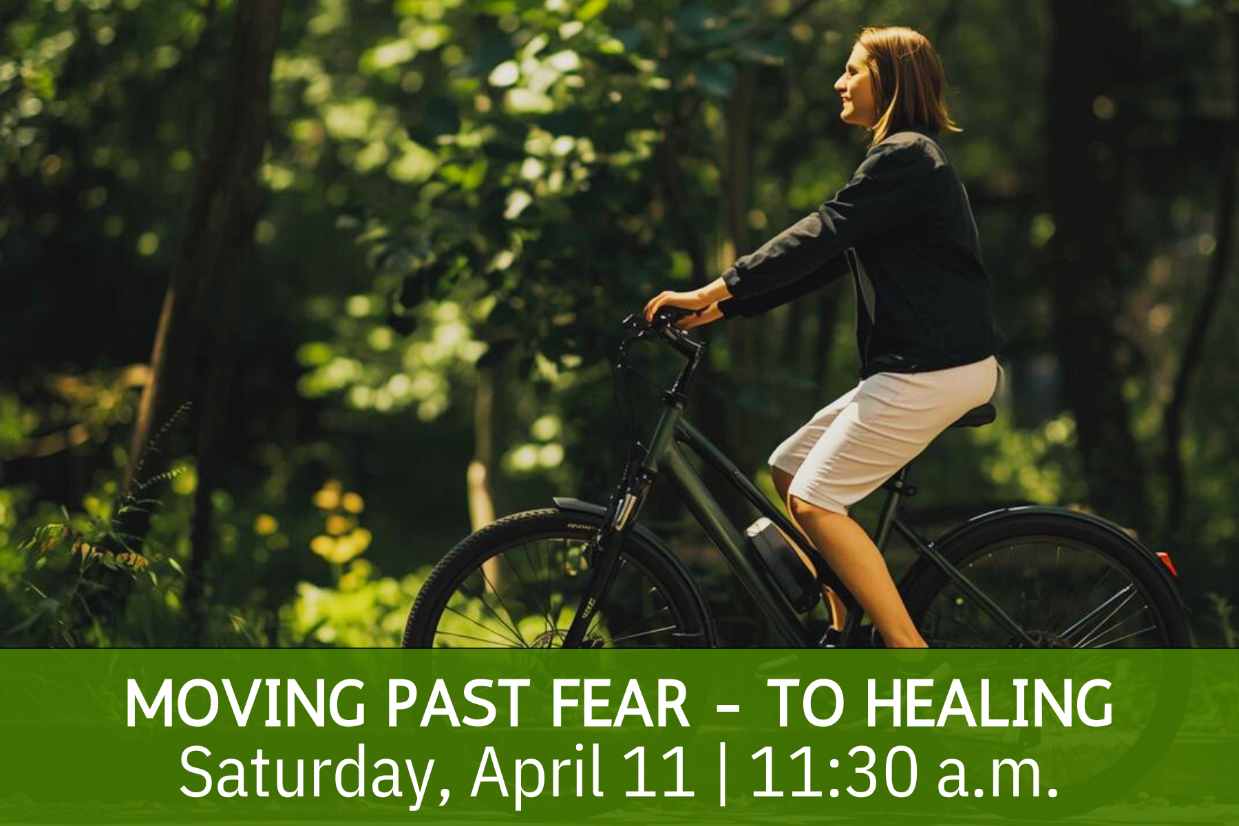 Free Public Talk: Moving past fear—to healing