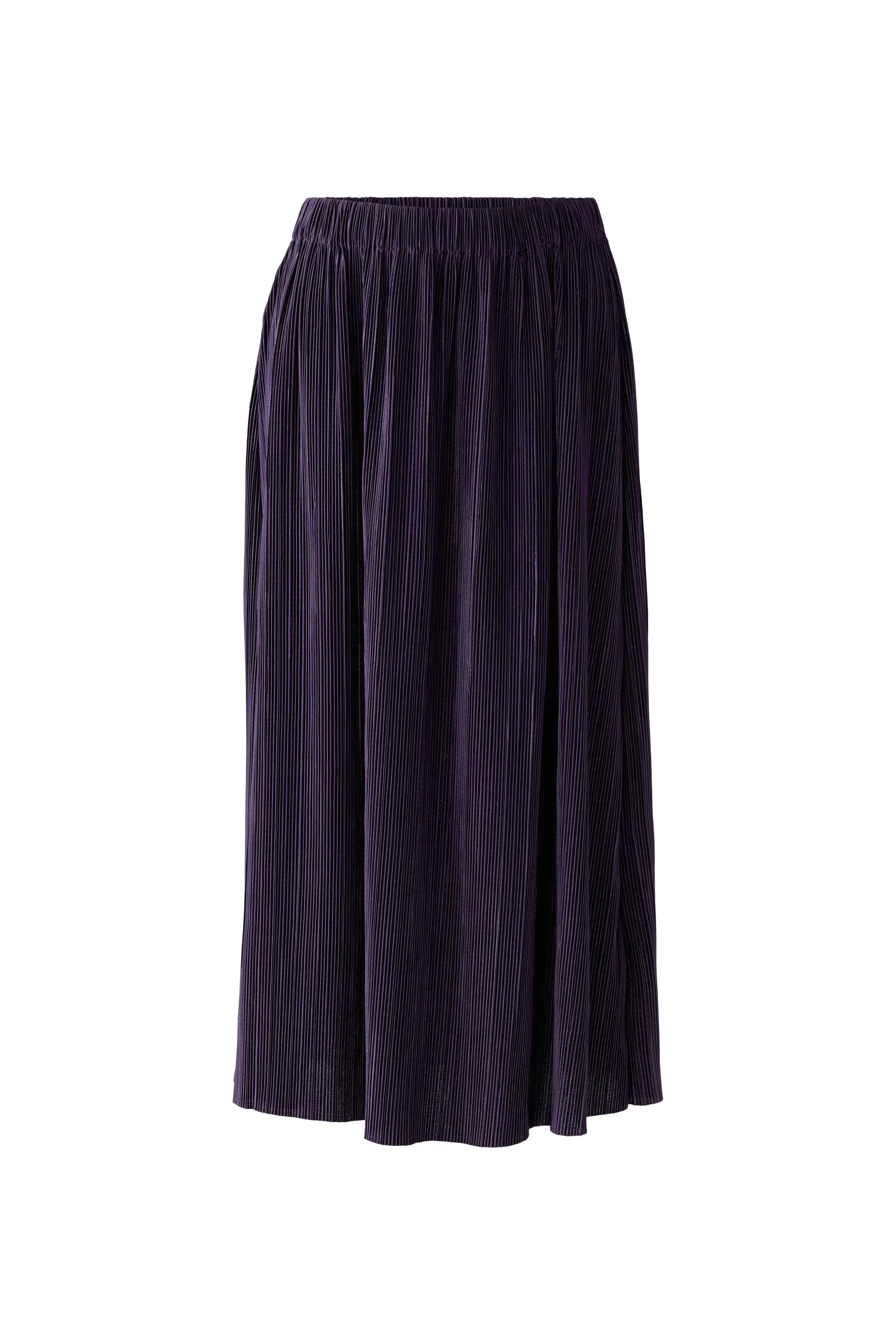 Plisse Pleat Skirt in Mysterioso (Dark Violet)  99034  //  4846