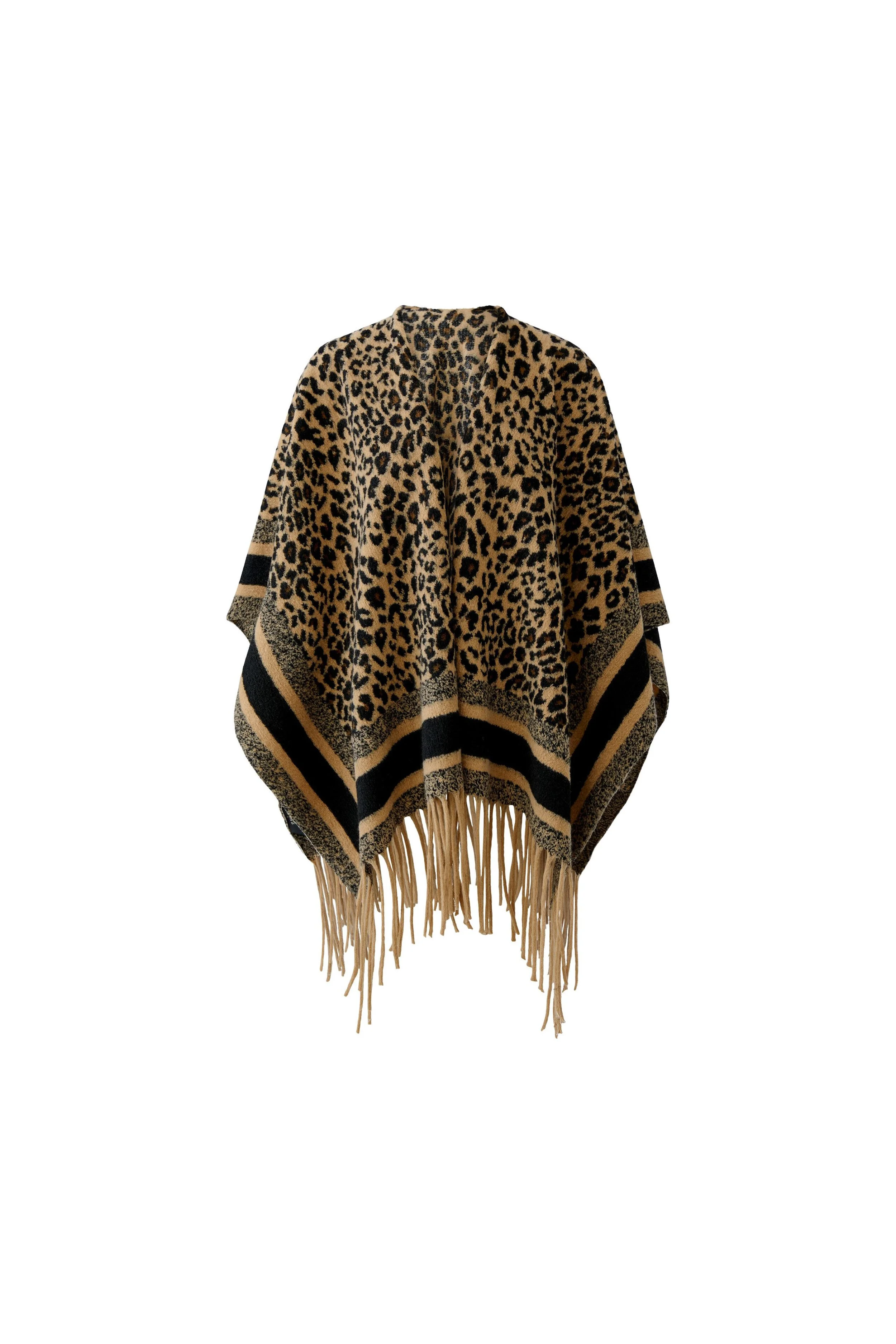 COMING SOON - Leopard Print Poncho  99994  //  749
