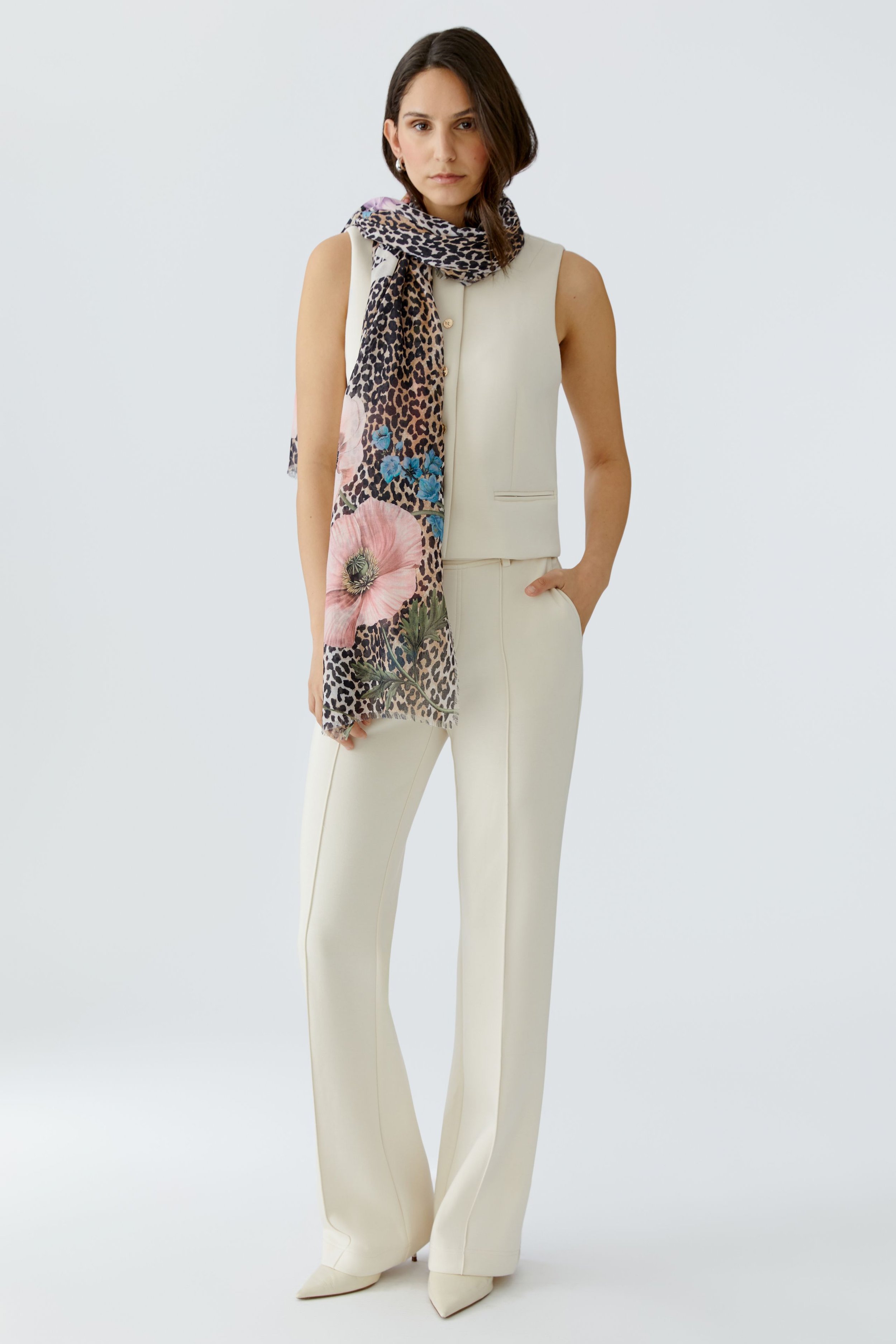 Leopard Botany Scarf  96779