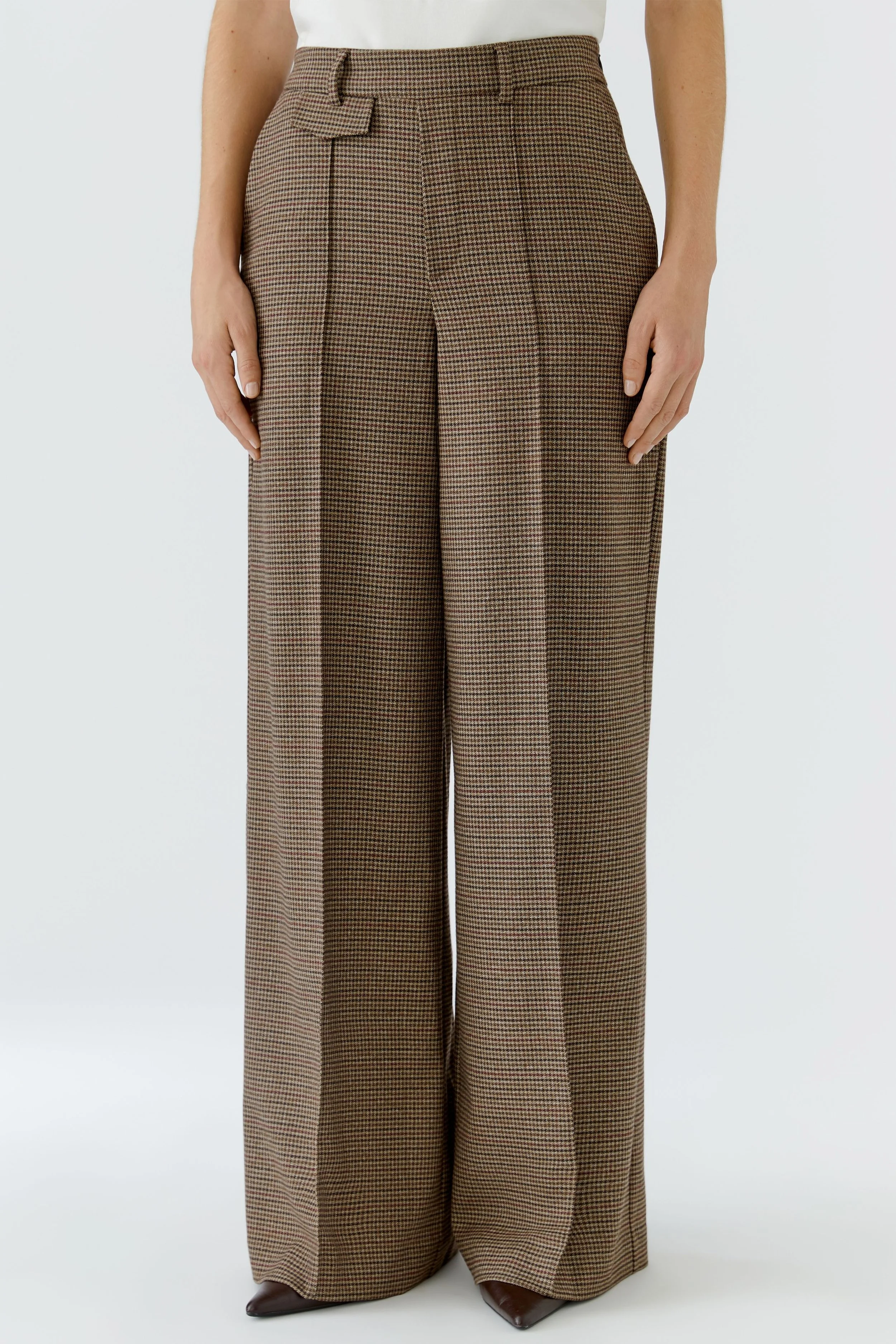 COMING SOON - Tailored Check Trouser with Stretch  100138