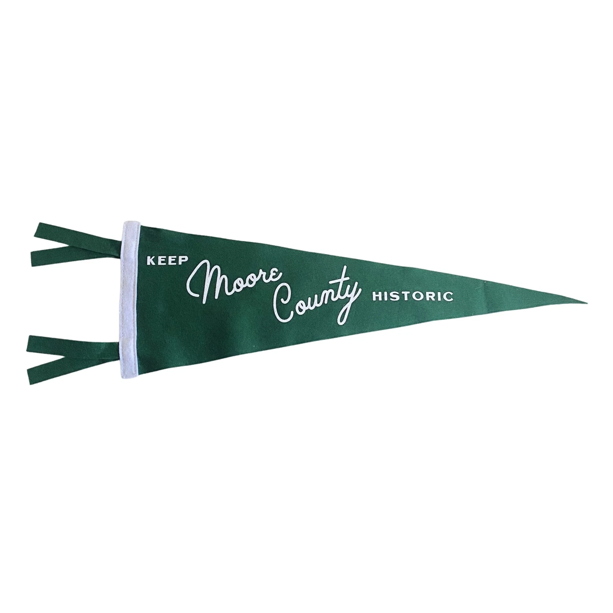 Keep Moore County Historic Wool Pennant *Limited Edition*