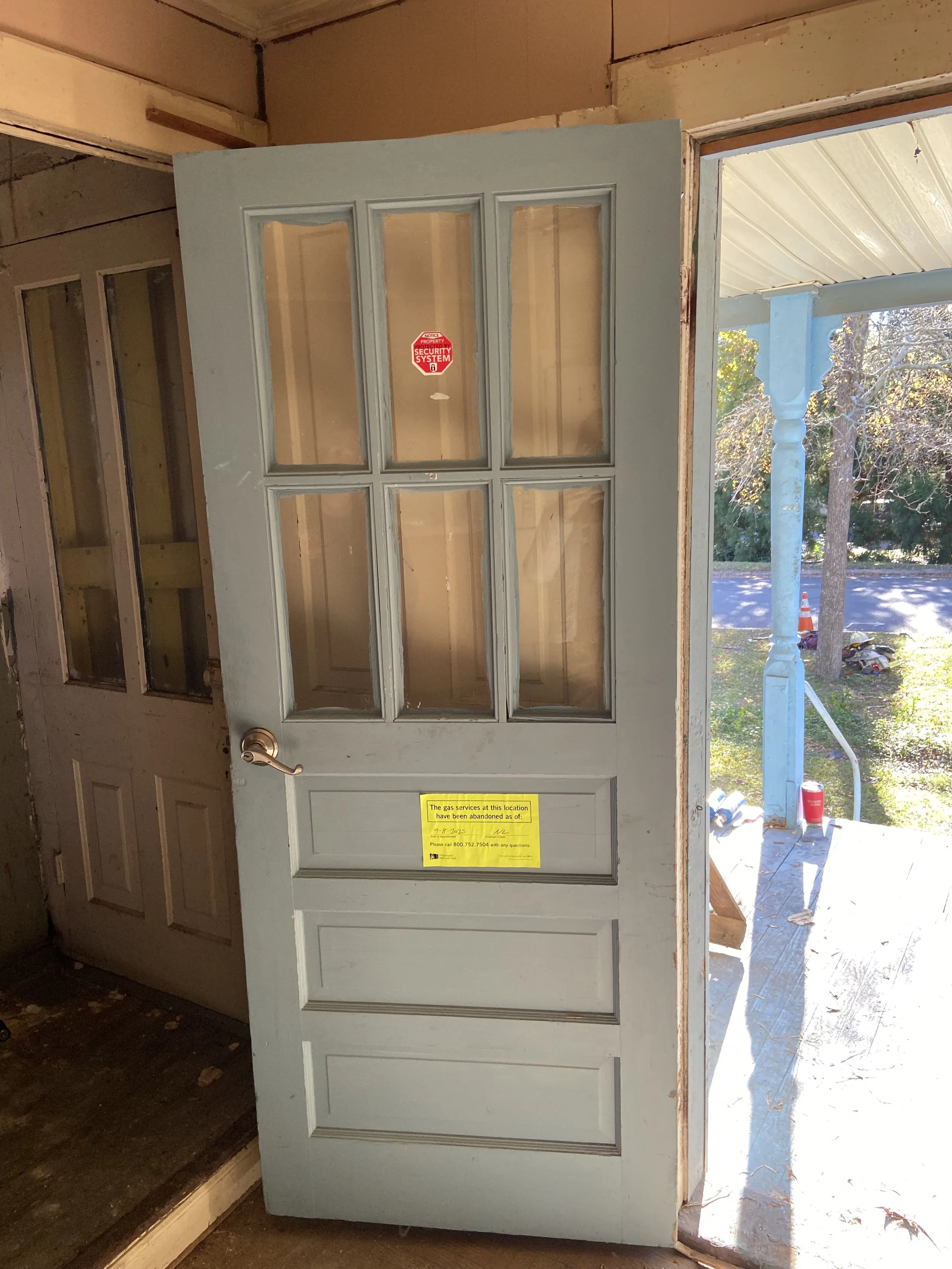 6-lite primary entry door