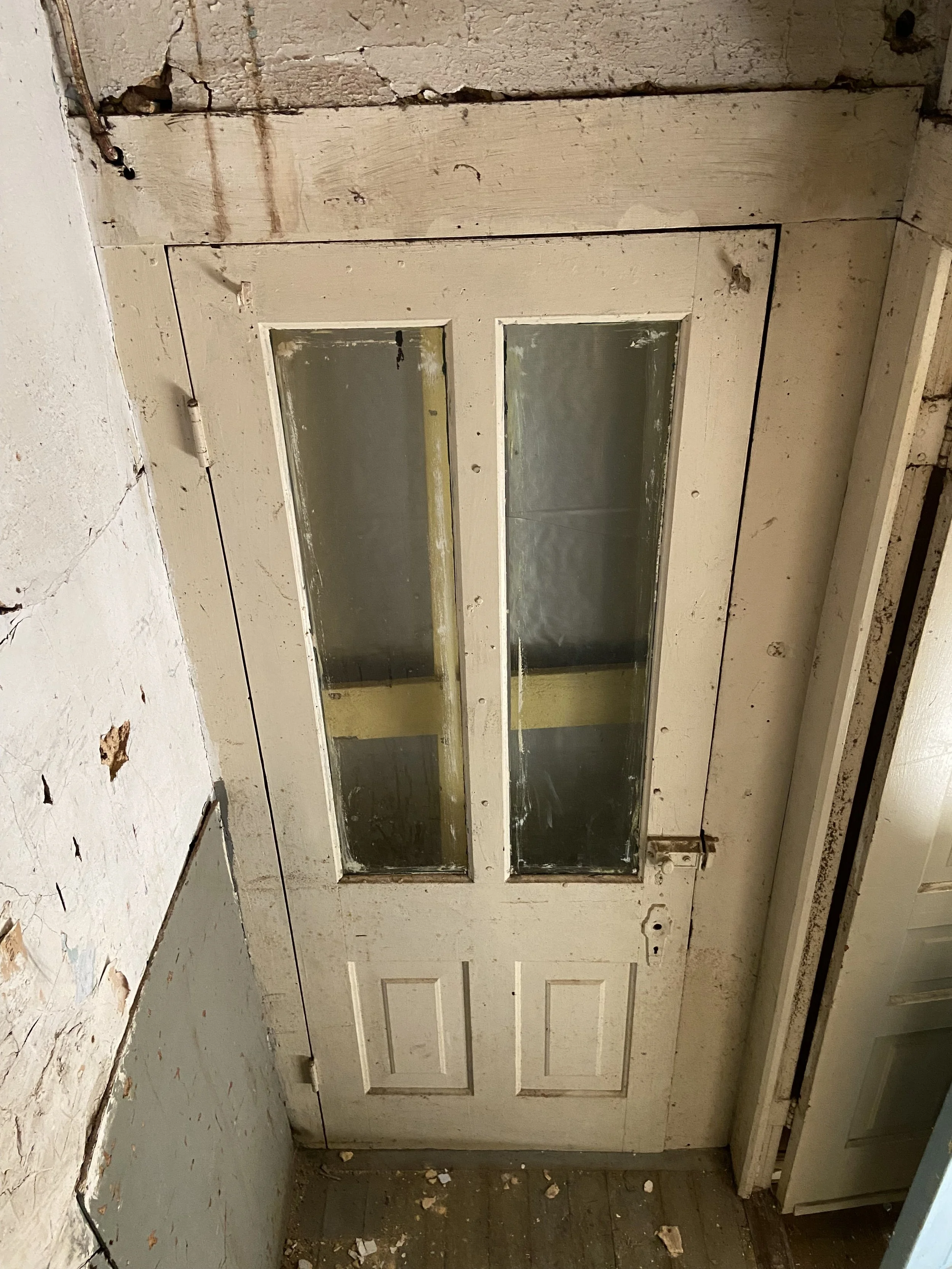 Secondary entry door