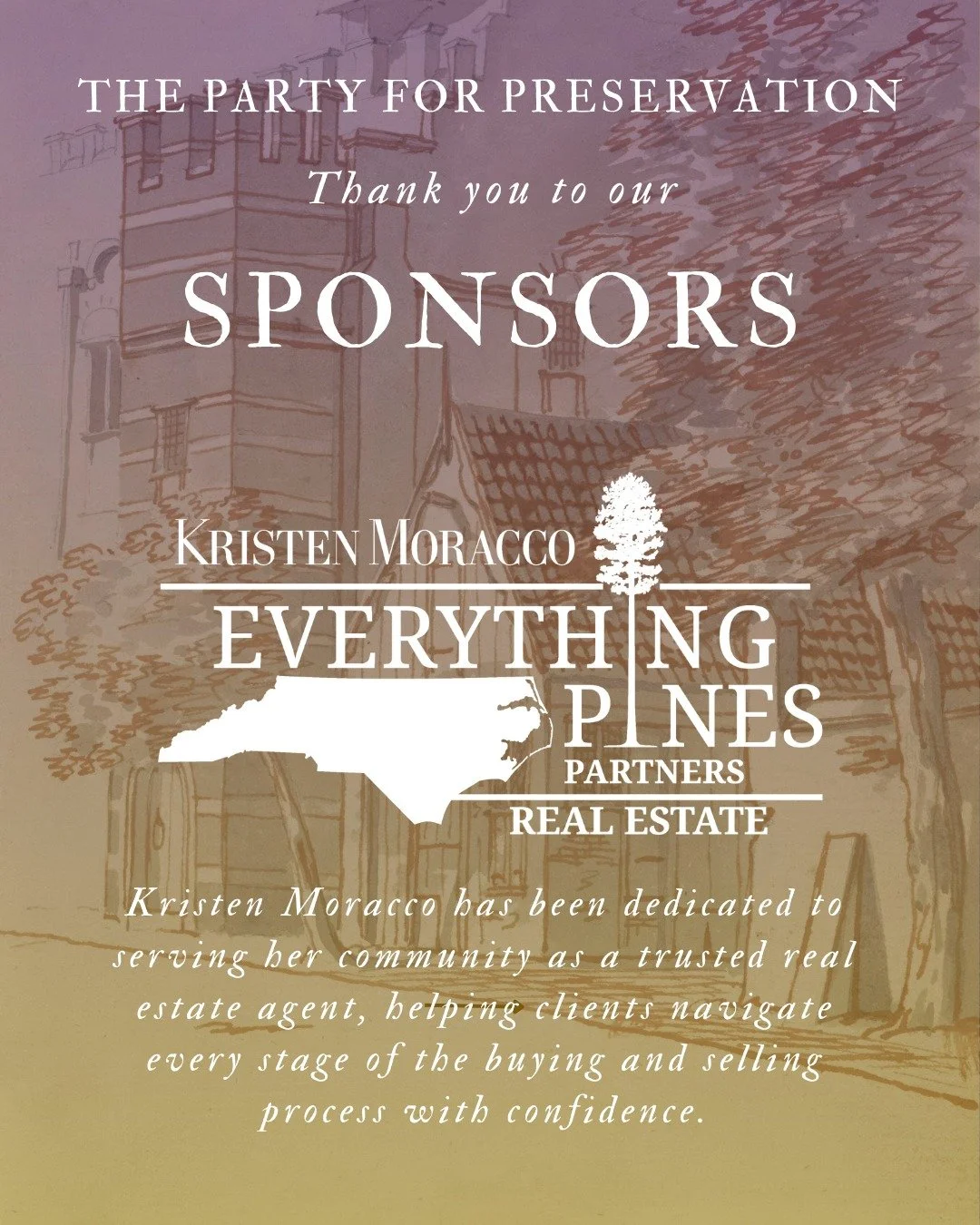 SPONSOR SPOTLIGHT: A huge thank you to Kristen Moracco for supporting our Friday's Party for Preservation! 

For the past seven years, Kristen Moracco has been dedicated to serving her community as a trusted real estate agent, helping clients navigat