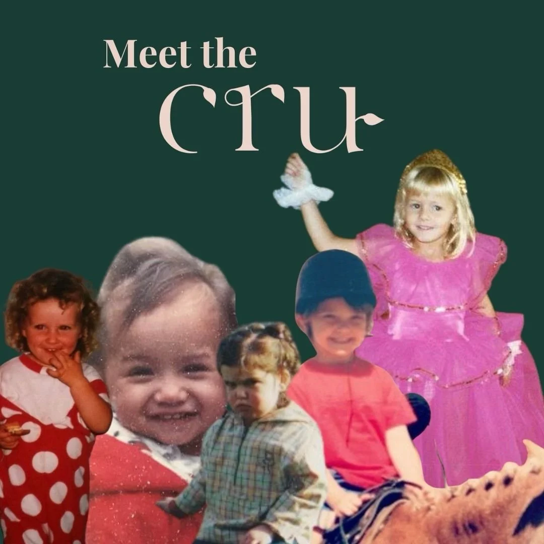 Meet the Cru 🍸 

A pretty adorable lot, even if we do say so ourselves!

#meettheteam #minime #thisiswho #thisiscru