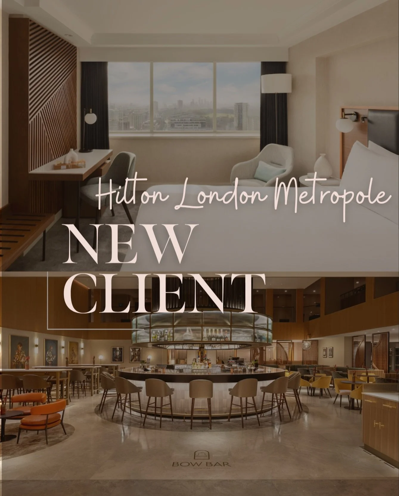 Ending the week on a high! Thrilled to welcome Hilton London Metropole to the Cru family - the largest Hilton property outside the US, on Edgware Road, with 1,100 rooms, 35+ meeting spaces and 3 ballrooms. We&rsquo;re looking after the bedrooms and s