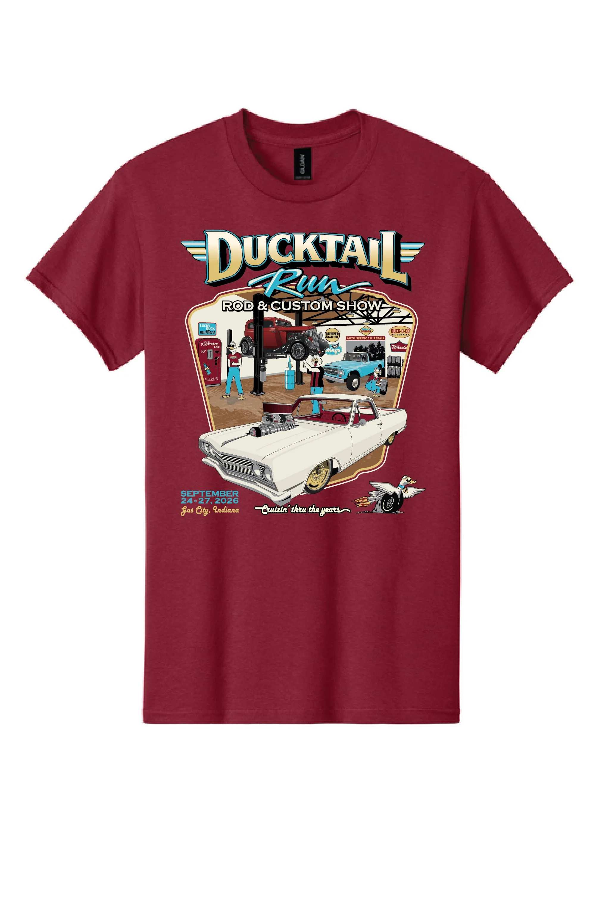2026 Ducktail Run Event T-Shirt