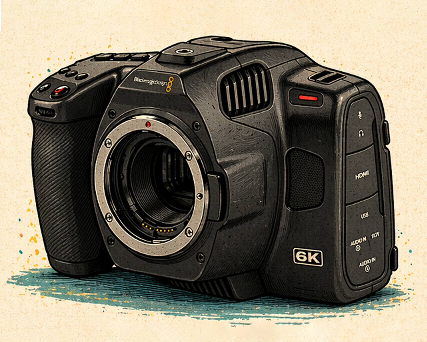 Blackmagic Pocket Cinema Camera 6K