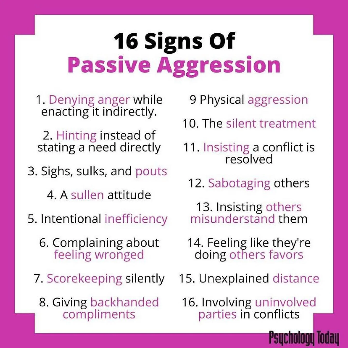 &ldquo;Wait, am *I* the problem?!?&rdquo; 😝 No honey, but the messages, experiences, &amp; ways you&rsquo;ve learned to express anger may be the problem. We see a lot of people-pleasers struggle with passive aggression. Is this you or someone you kn