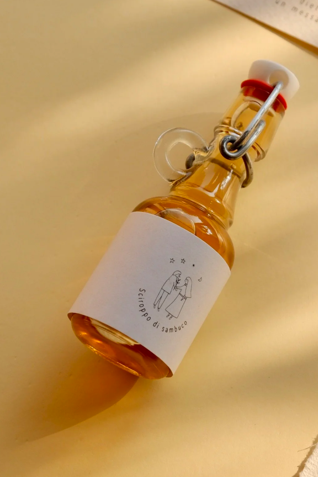 sciroppo di sambuco bomboniera matrimonio 