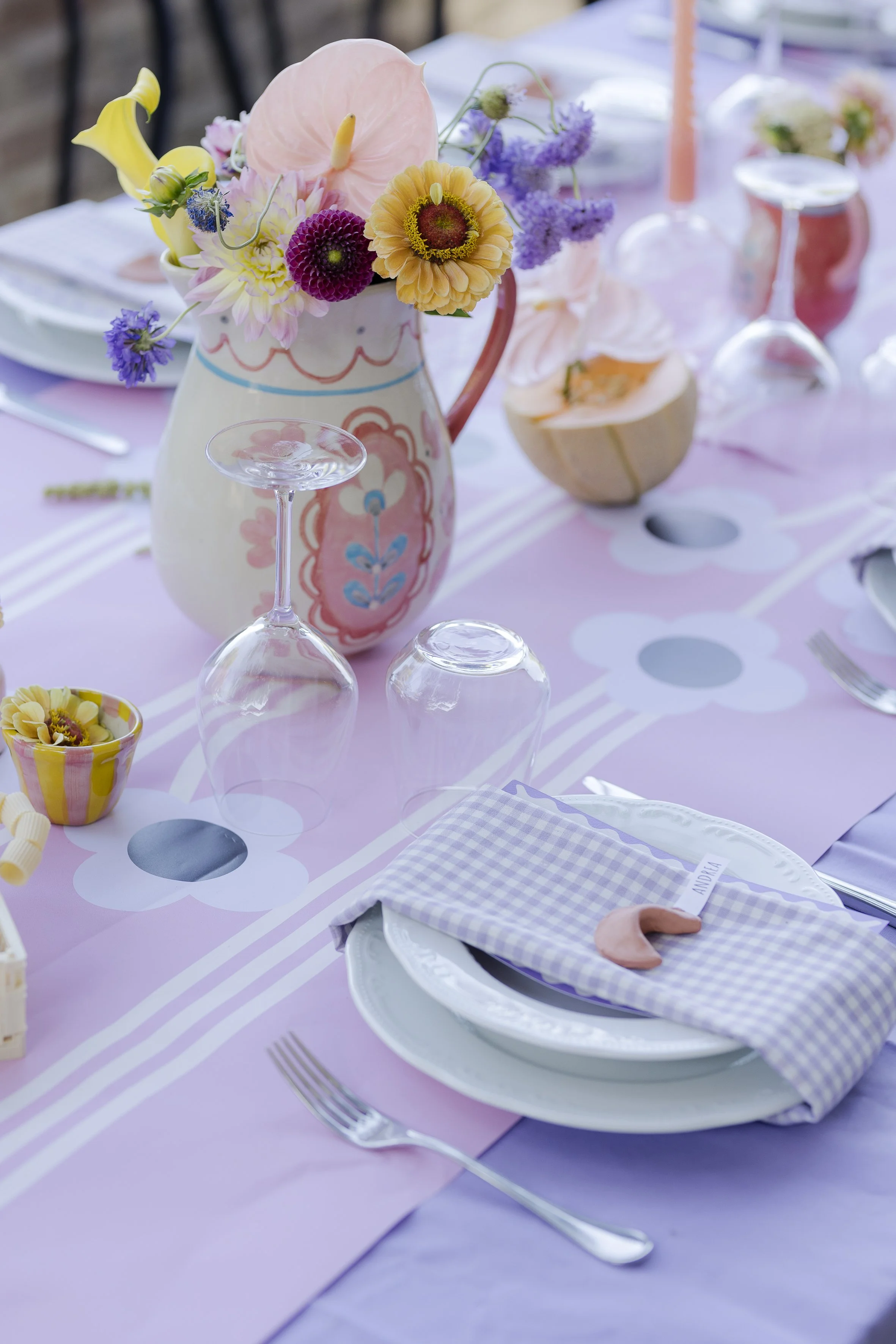 mise en place matrimonio