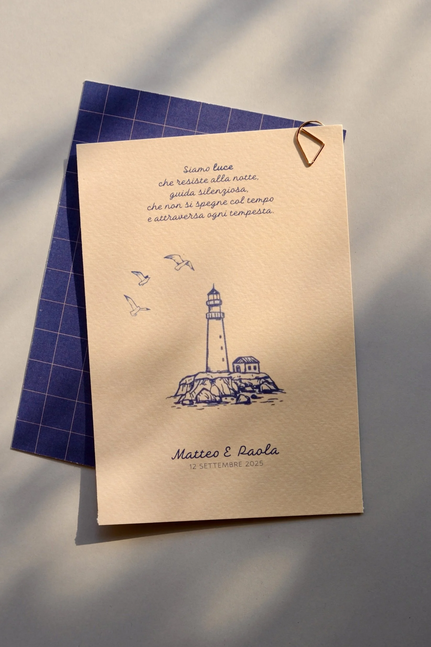 partecipazione matrimonio faro 