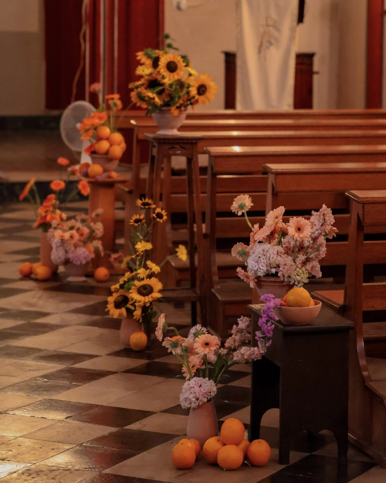 composizioni allestimento chiesa matrimonio 