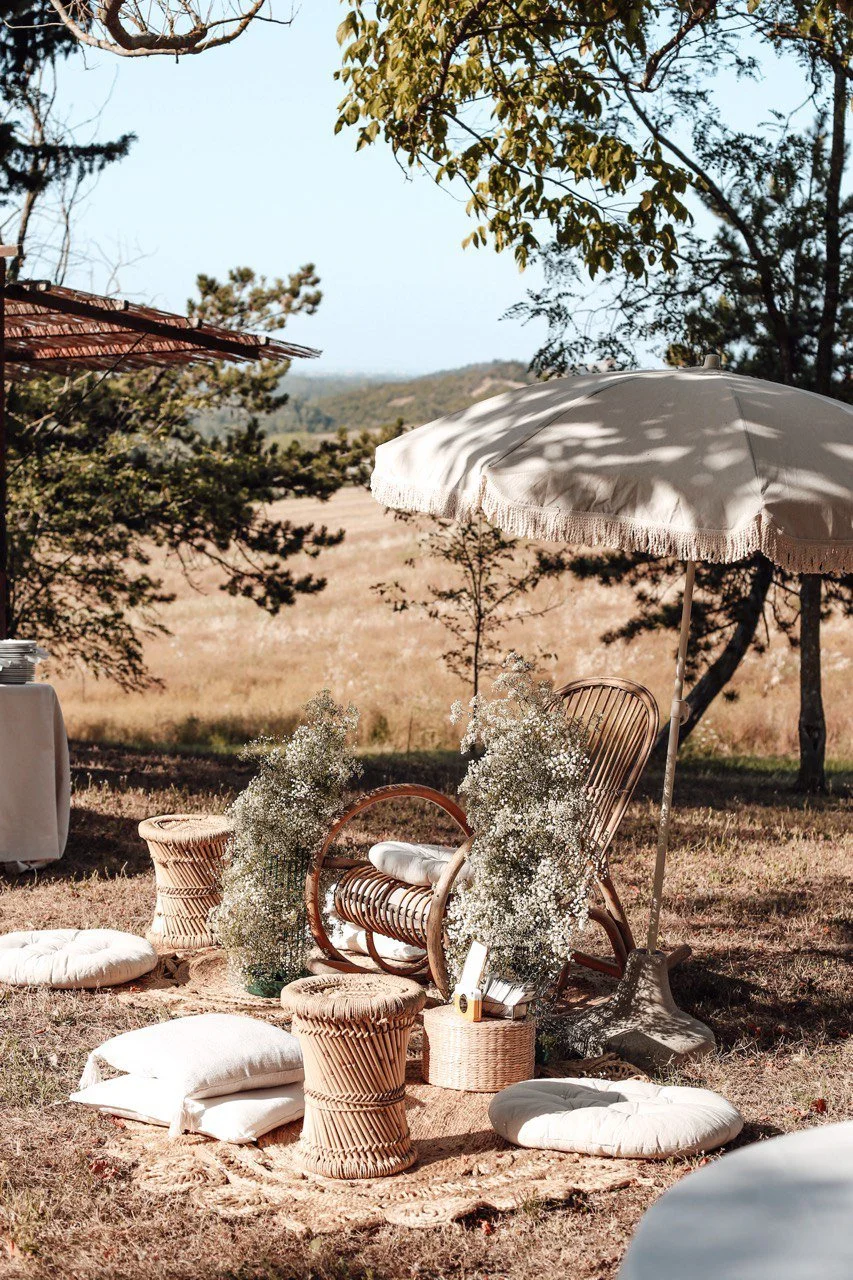 salottino matrimonio 