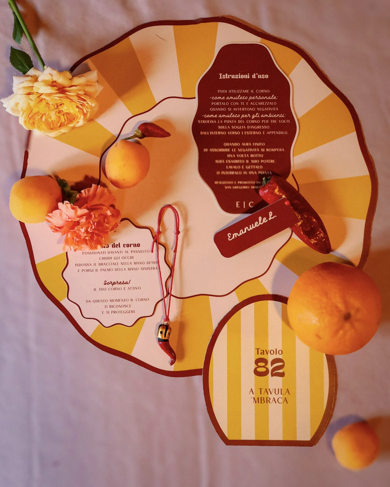 suite grafica matrimonio portafortuna