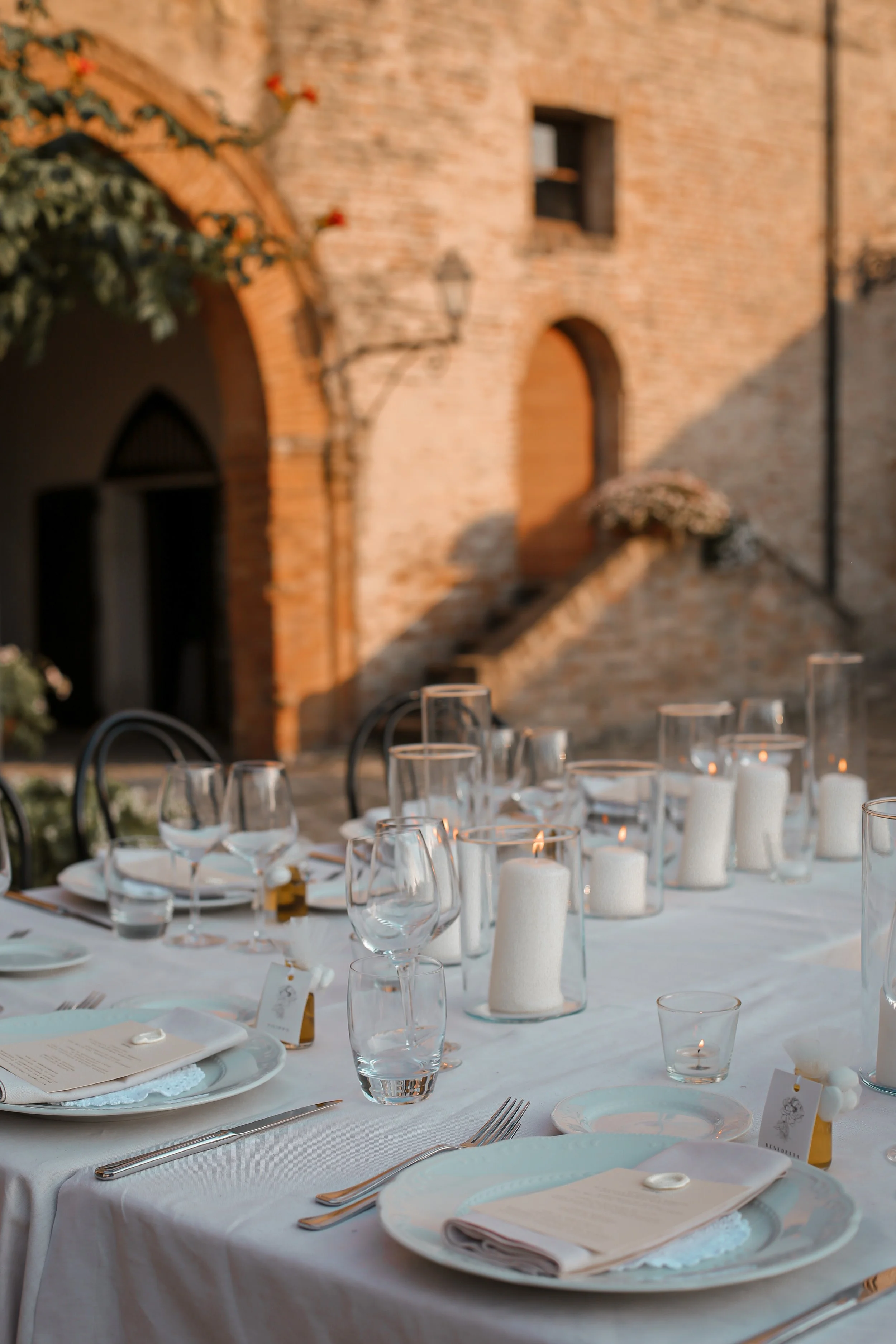 centrotavola candele