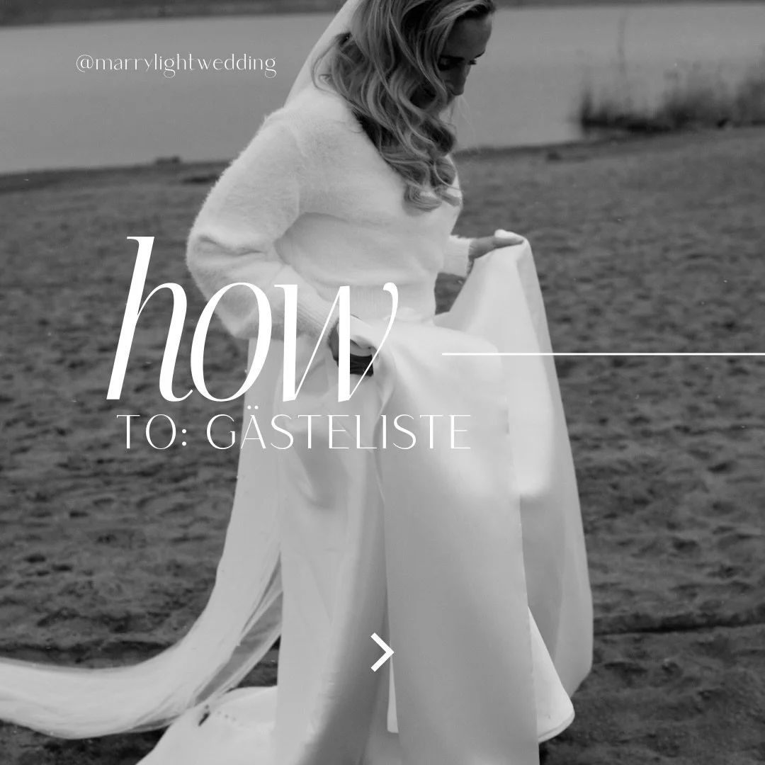 G&auml;steliste - schnell wird sie l&auml;nger als gedacht. Wir zeigen euch, wie ihr es am besten angeht um euer Fest mit den Menschen zu verbringen, die euch wirklich am Herzen liegen.

&mdash;&mdash;&mdash;&mdash;&mdash;&mdash;

How to handelte gue