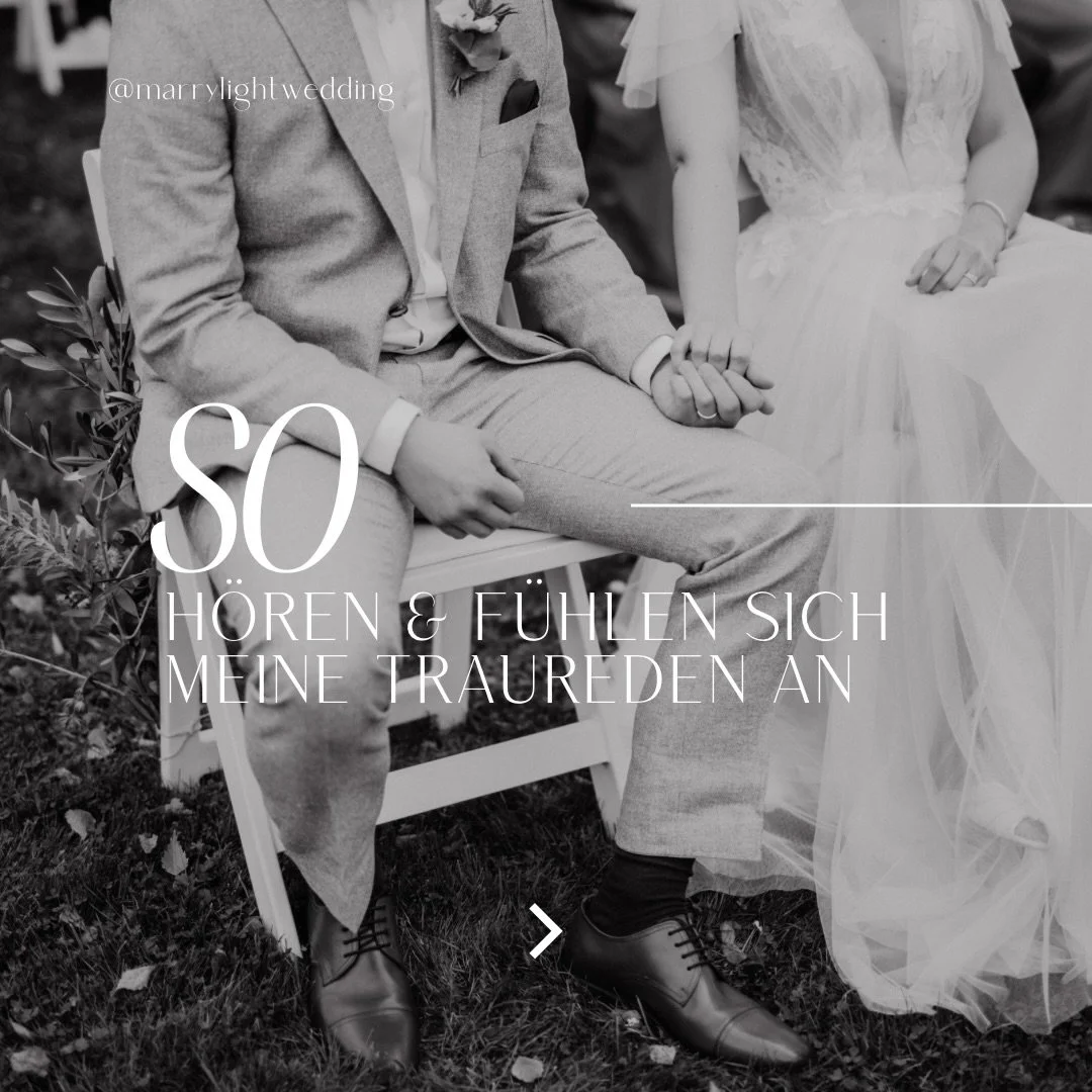 Ihr sucht noch eine Traurednerin f&uuml;r eure Freie Trauung? Sind wir ein Match? Finde heraus, ob wir zusammen passen und schreibt uns - vielleicht ist euer Hochzeitsdatum noch frei!

&mdash;&mdash;&mdash;&mdash;&mdash;&mdash;
Still looking for a we