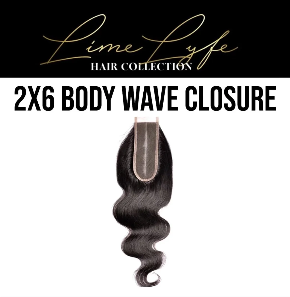 2X6 Body Wave Closure