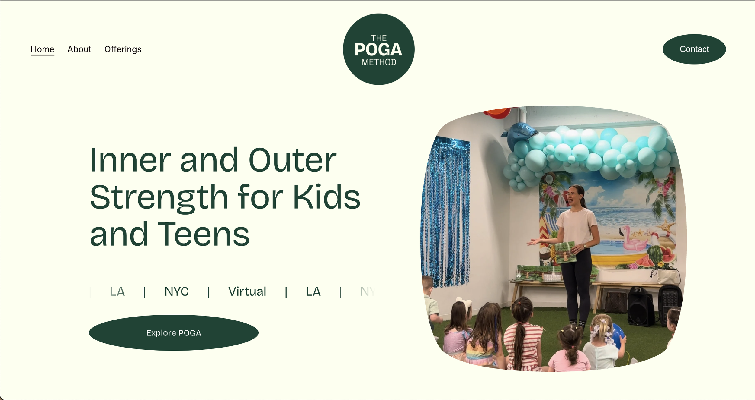 The POGA Method Website