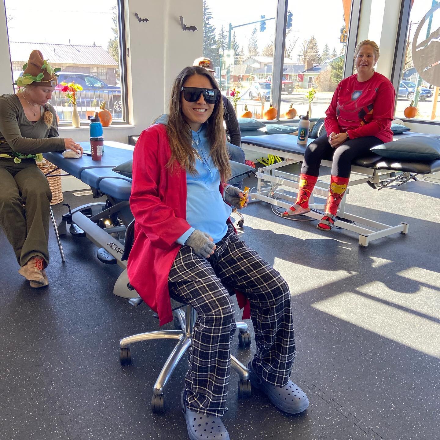 Happy Happy Halloween 🎃 from the Heights Avengers!!! #happyhalloween #physicaltherapy #performance #crestedbutte #gunnisoncolorado #gunnilove #heightsstories