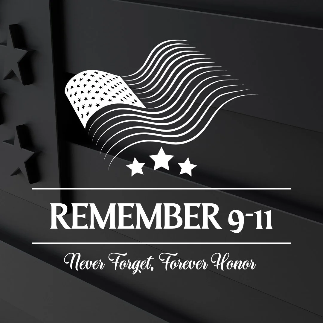 It's hard to believe that 9-11 happened 24 years ago.  I was teaching at Texas Tech when the twin towers were smoldering and Americans lost their lives to terrorists. Others survived and risked their lives for others caught in the attack.  We grieved