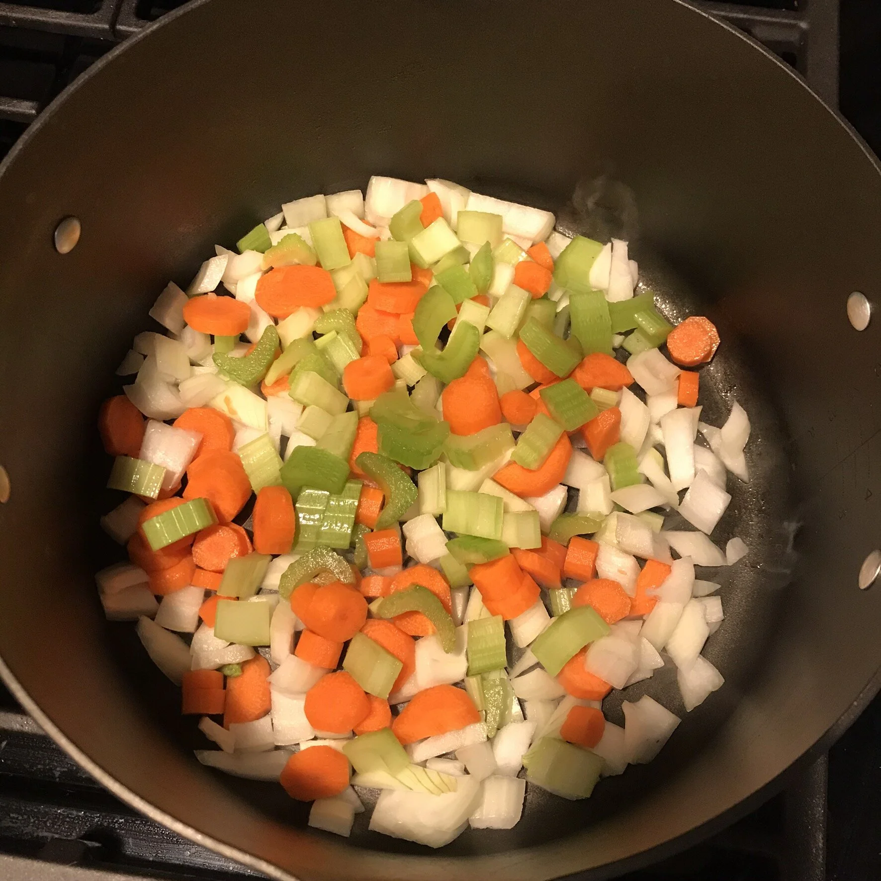 Sauté veggies