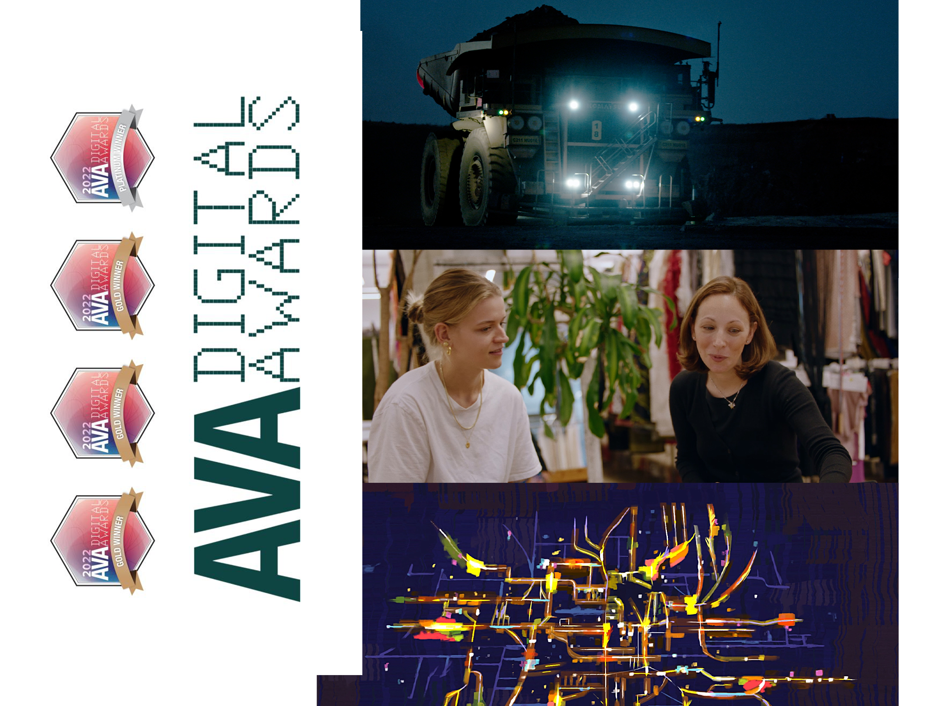 Our Hydrogen truck went digging and found platinum! 🤩