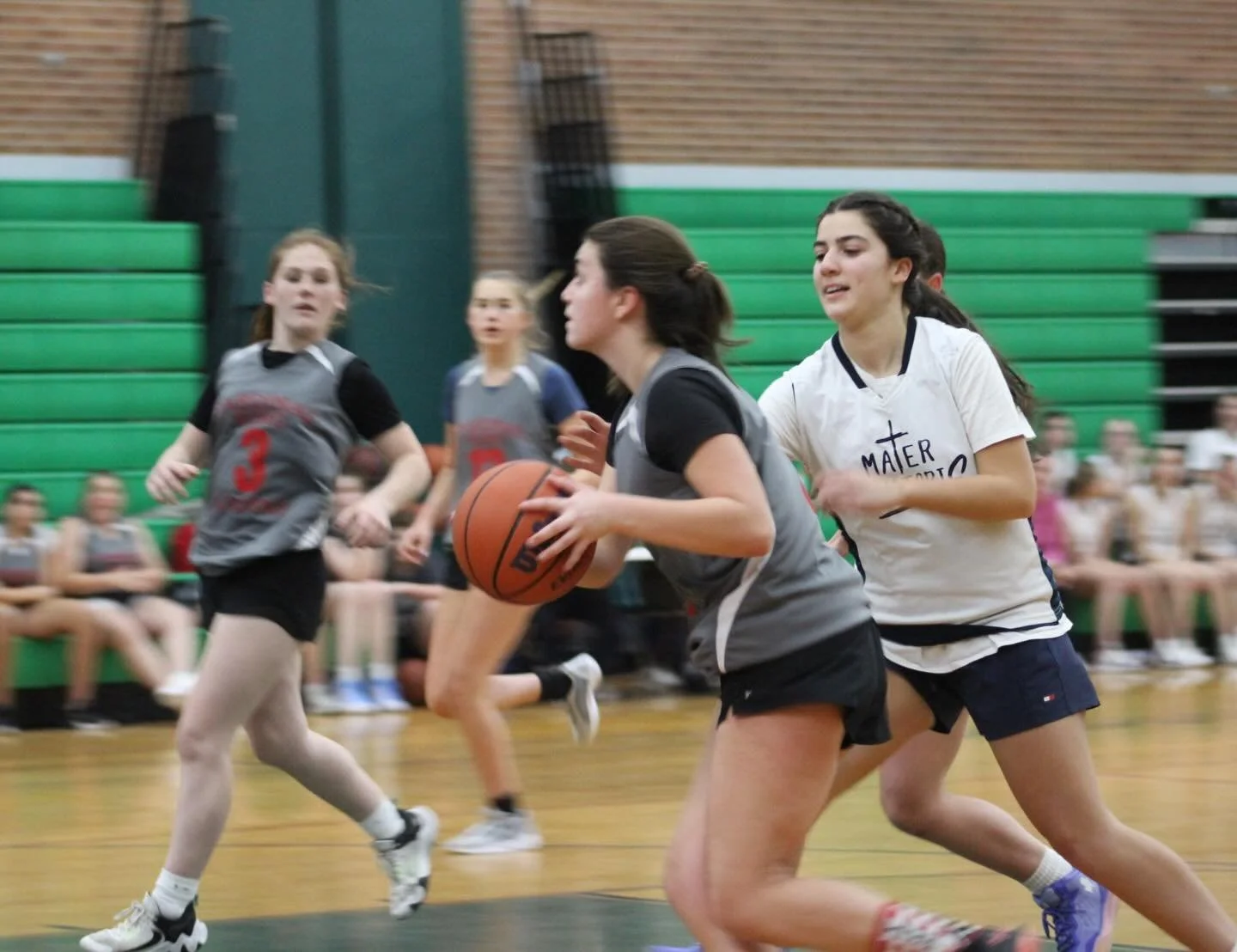 Our girls&rsquo; basketball team had a great game and victory yesterday with a final score of 47-33! 🏀