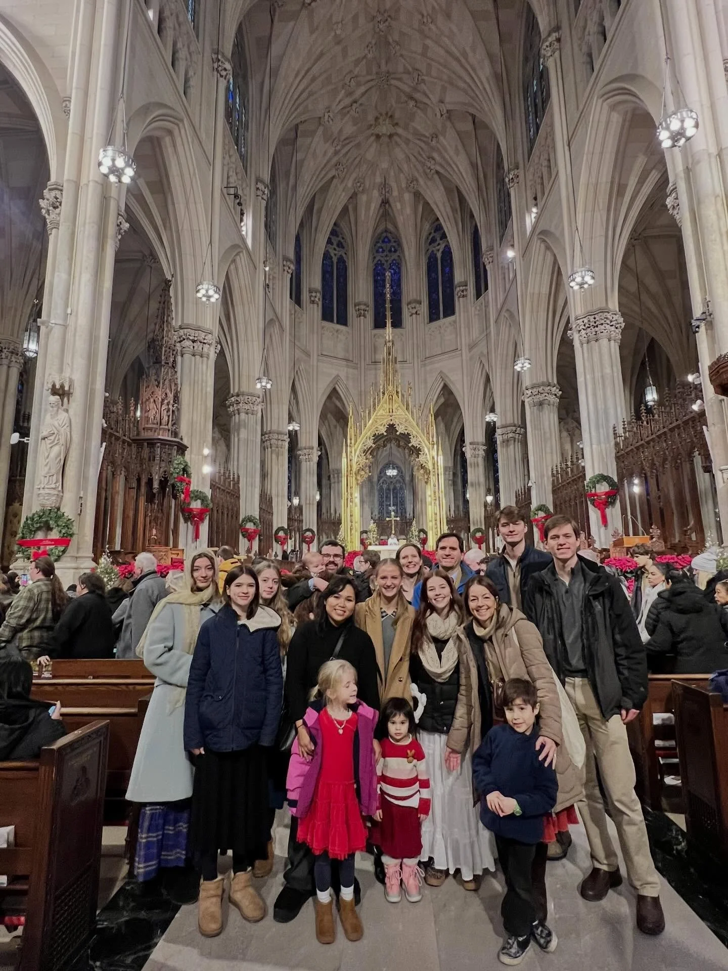 Happy Feast of the Epiphany from Mrs. McManus, all the drama students, and their families who attended Mass at St. Patrick&rsquo;s Cathedral this morning and saw the Rockettes Christmas Spectacular this afternoon! 🤩🎄🐪🔔🚕