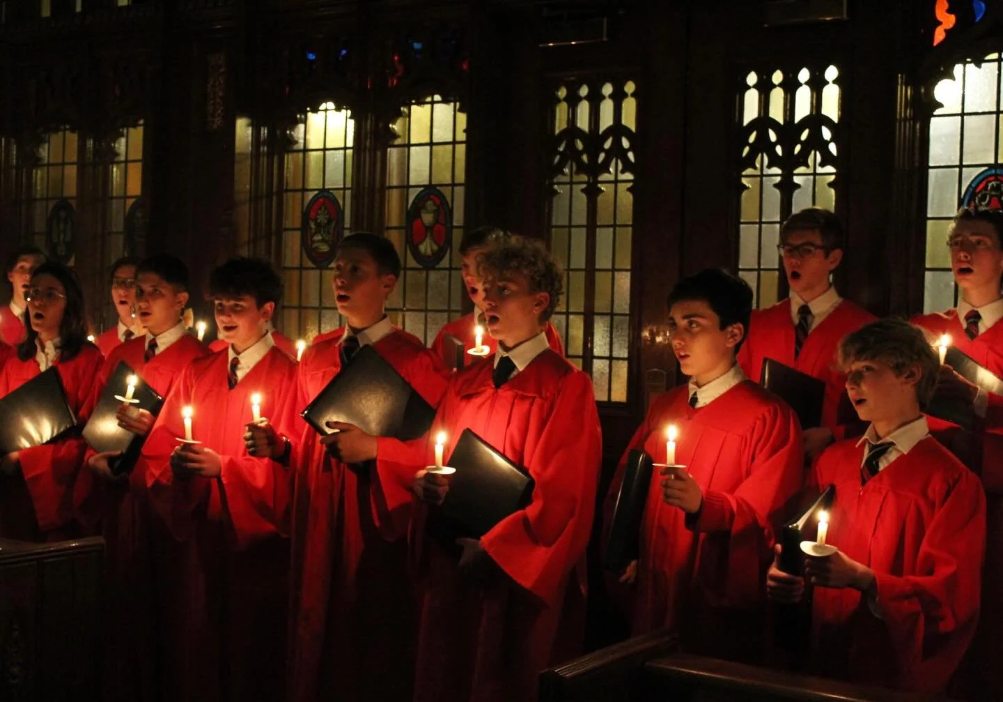 We hope to see you tonight at the Basilica of St. John the Evangelist at 7pm for Lessons &amp; Carols! 🎶

A reception will follow in Nagle Hall with hot cocoa, coffee, sweet treats, and other goodies!