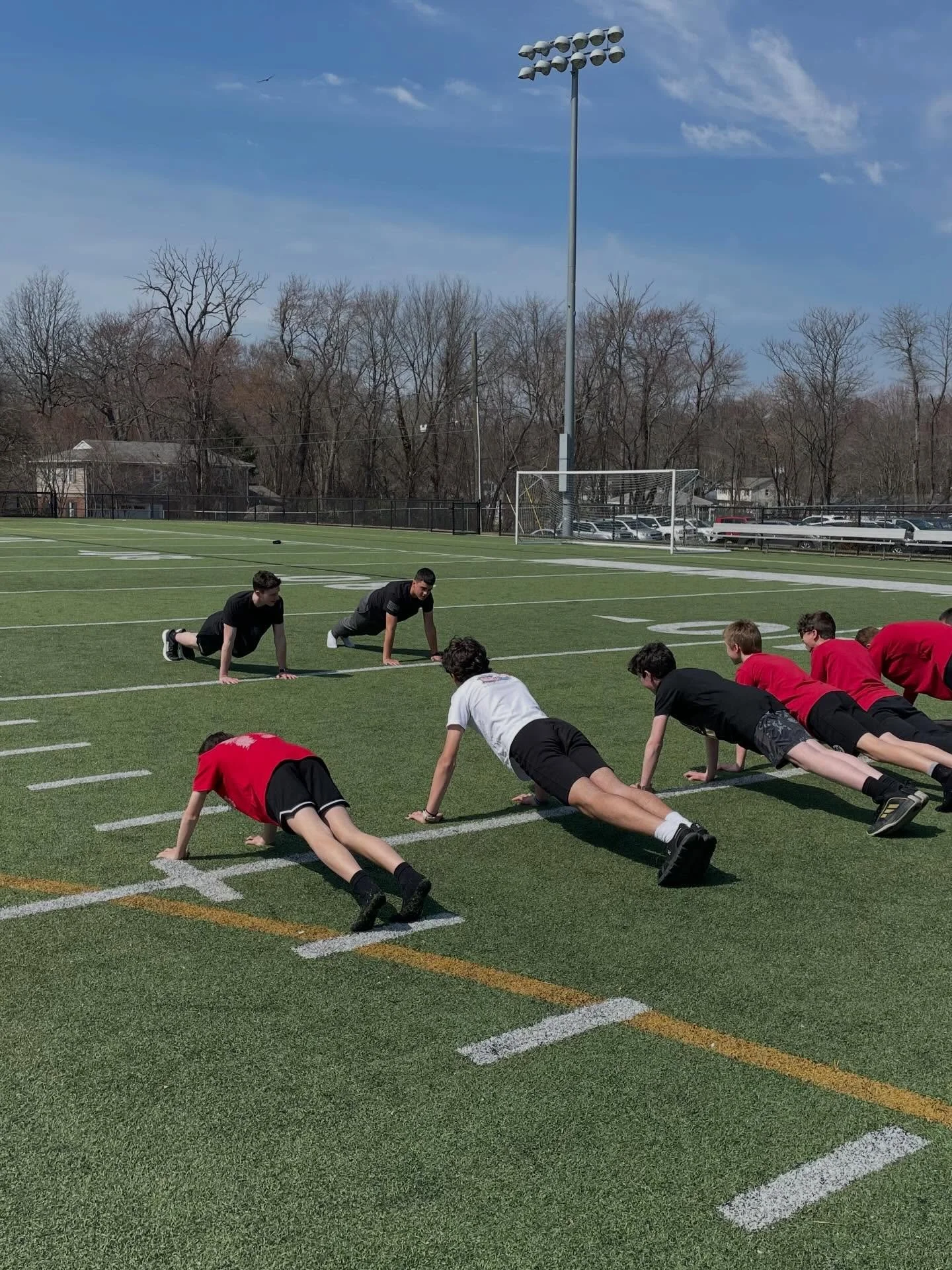 Last week, two CKA graduates and older brothers of current 8th graders joined our all boys gym class where they shared why wearing your uniform and arriving on time matters, why the boys should work on their fitness as growing young men, and how to b
