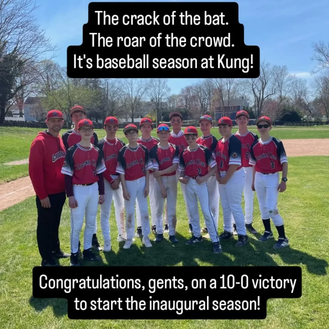 Didn't know we have baseball? 

When students took the initiative and parents stepped up to support them, CKA added another team to our ever-growing athletics program!