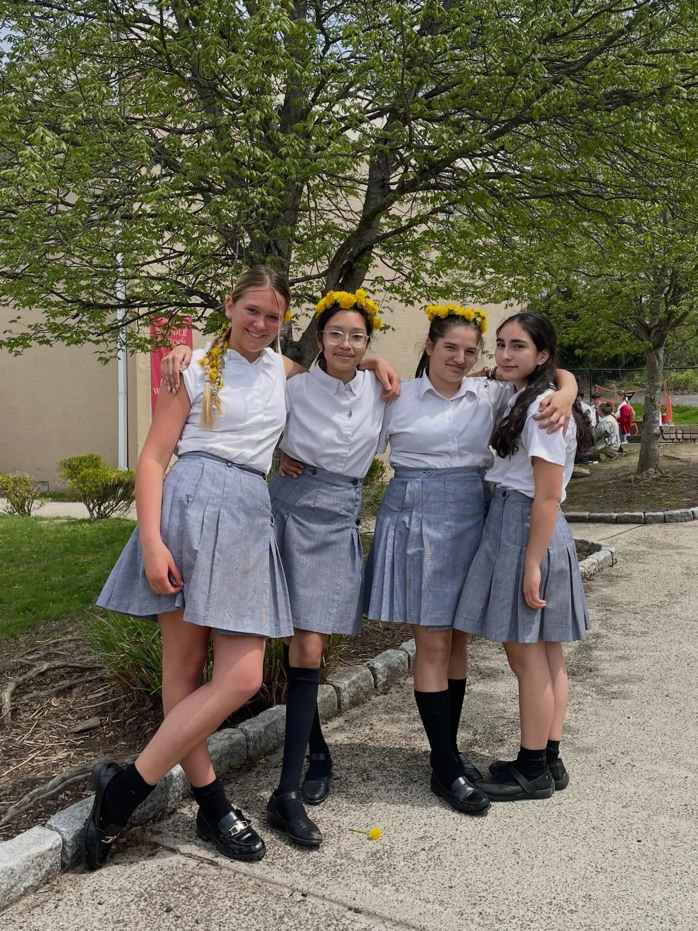 Dandelion days for our middle school girls!