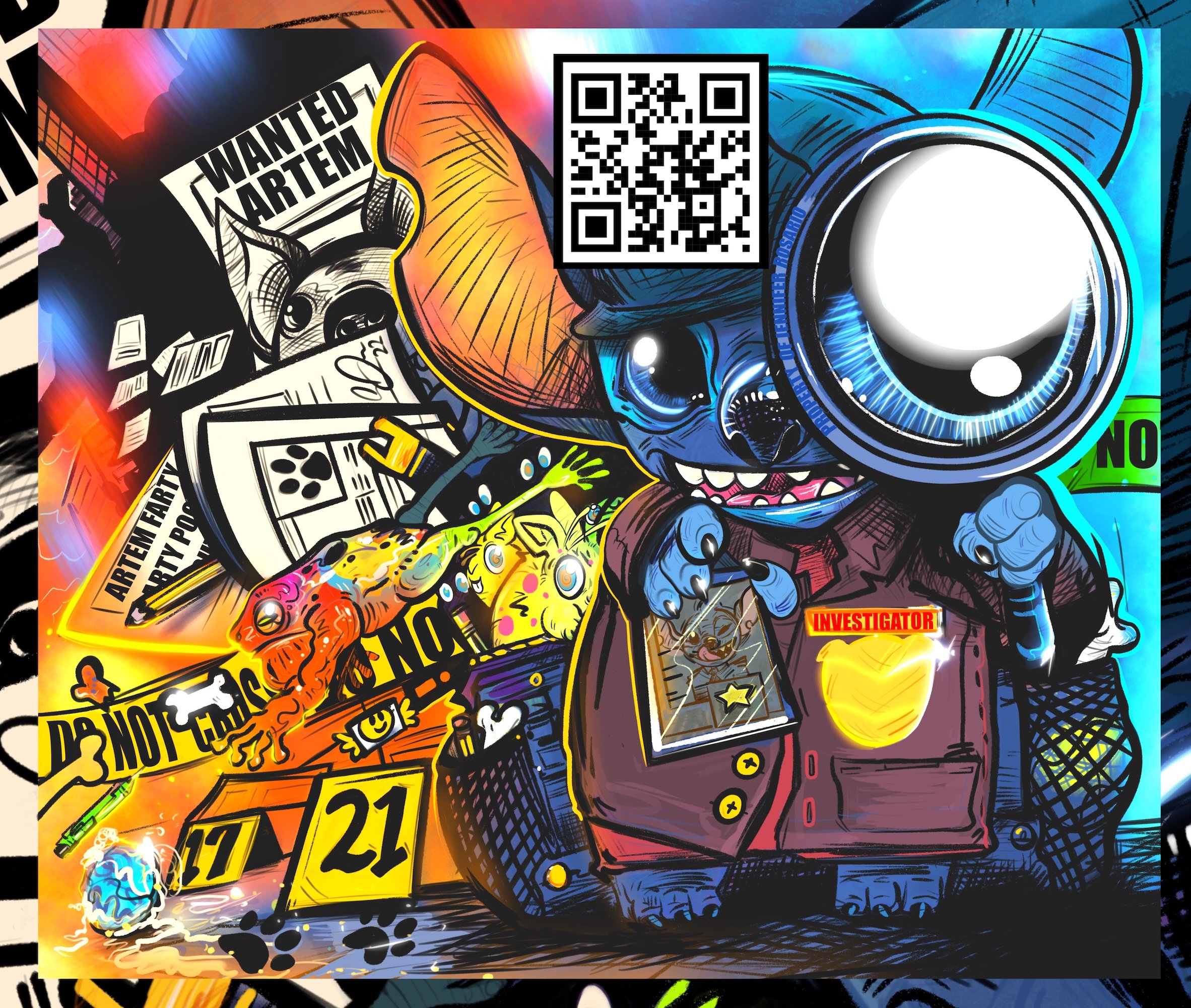 "Detective" - 2022 Procreate