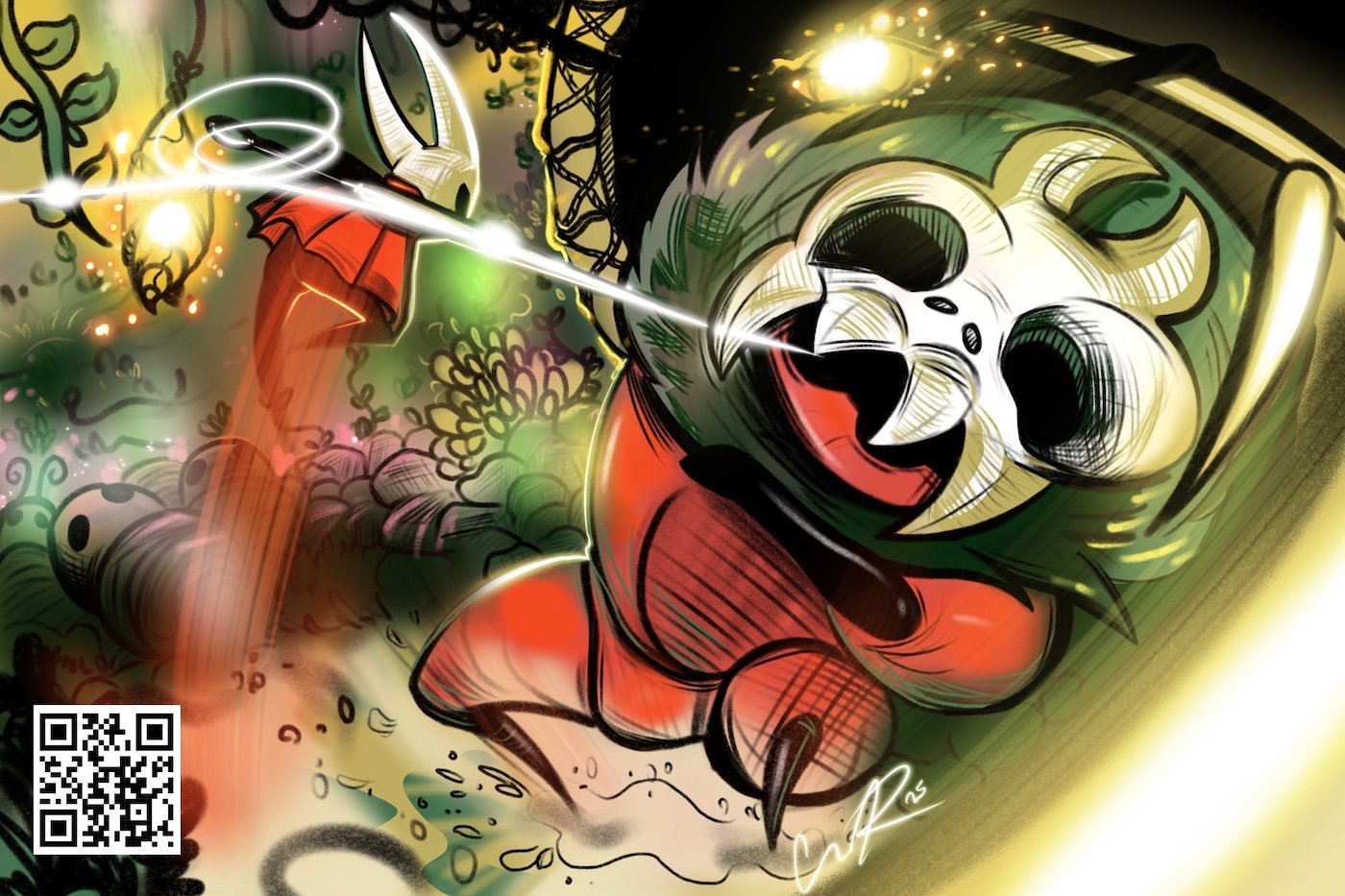 "Silk Song - Ant King" - 2025 Procreate