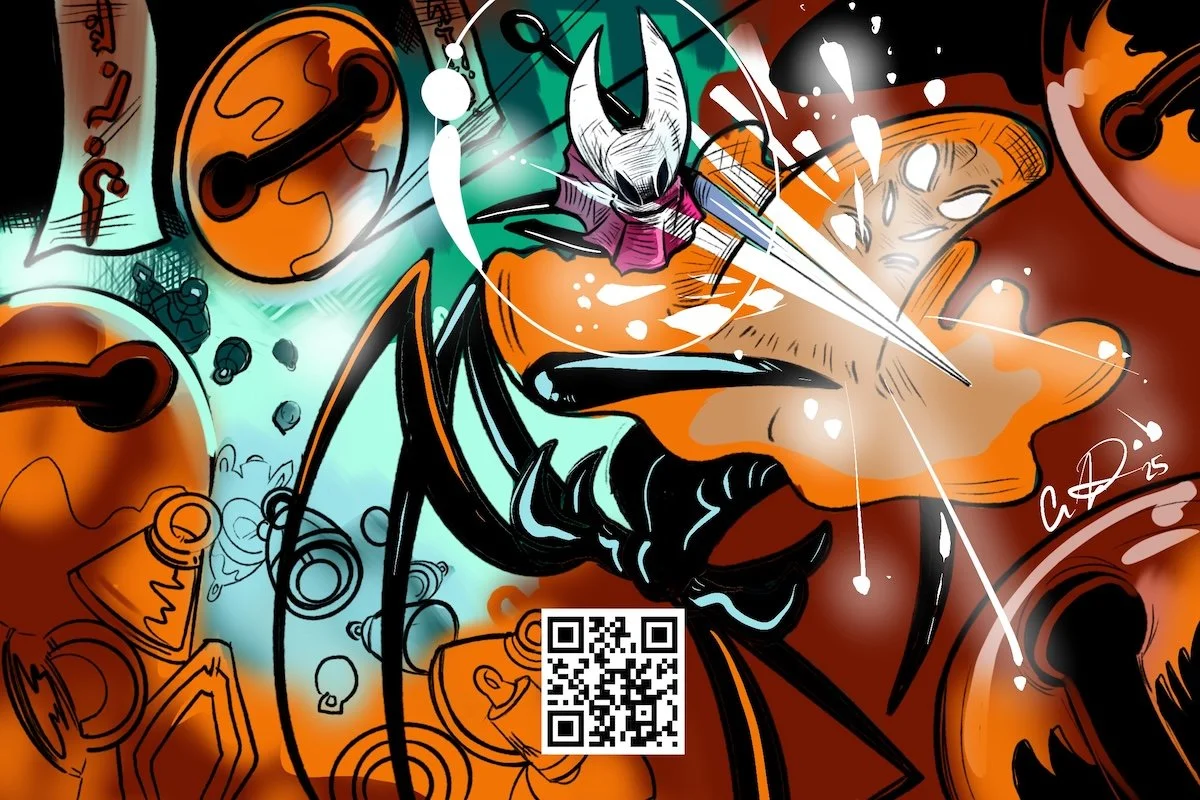 "Silk Song - Widow" - 2025 Procreate