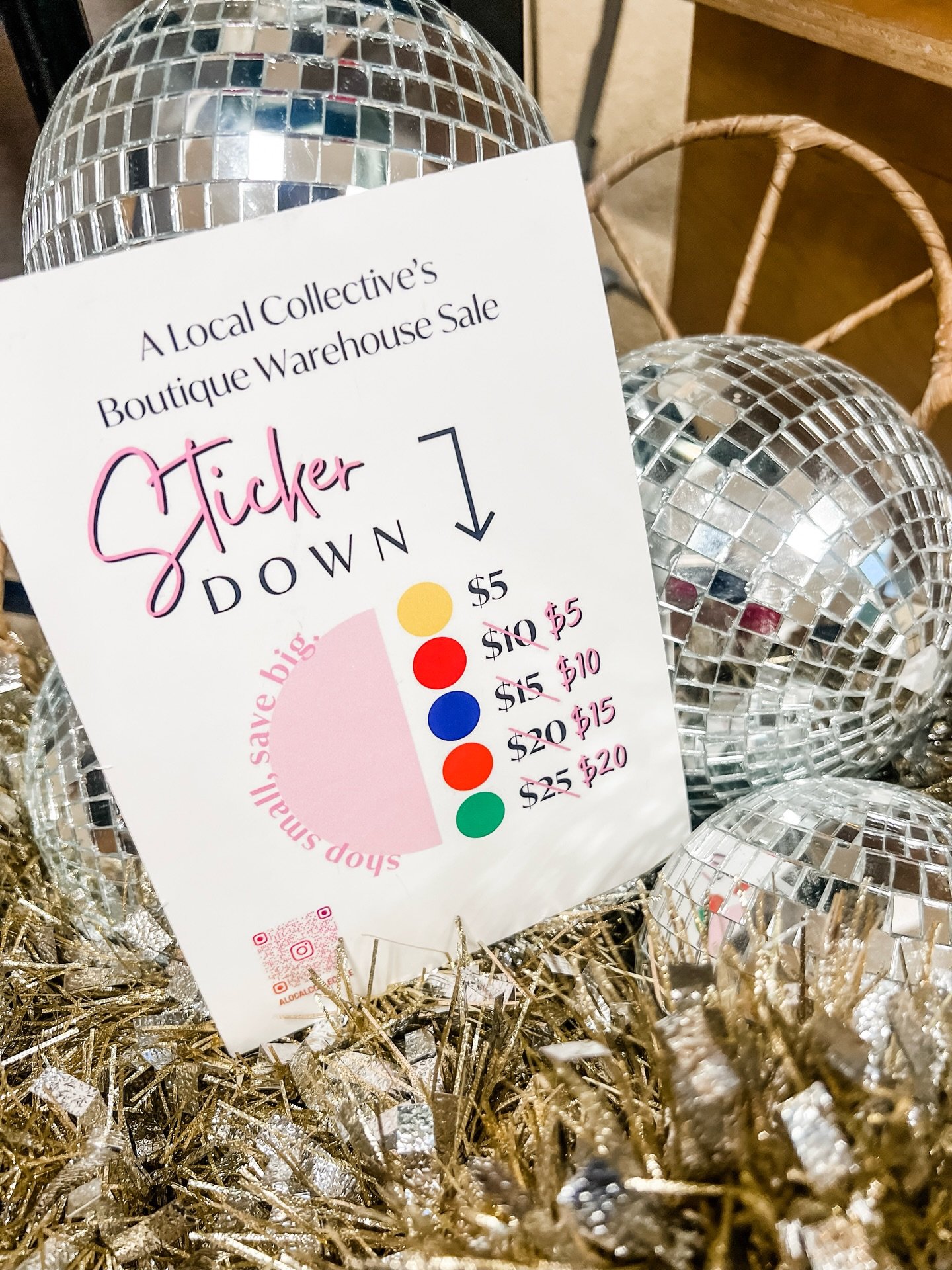 STICKER DOWN SUNDAY IS HEREEE! 🤩⤵️

Somehow the deals just got even better! Last day of the Final Weekend of our Boutique Warehouse Sale : Winter Edition today, Sunday February 1st 12pm-5pm at @regency_omaha ! 🎉

What was marked down to $25, is now
