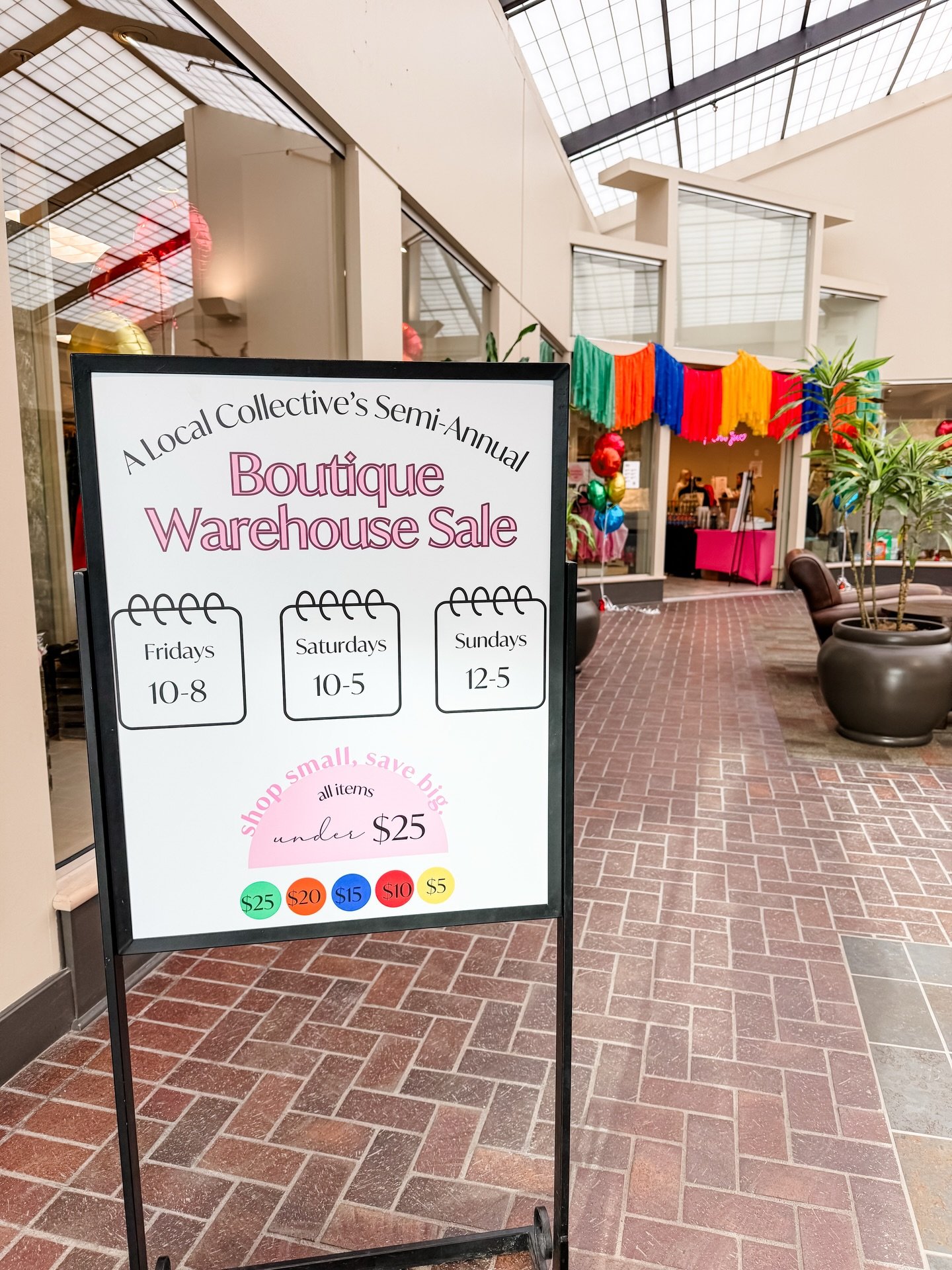 BIG THANK YOU to everyone who supported small &amp; was a part in making our Signature Boutique Warehouse Sale Winter Edition a success! 
And of course a special shoutout to @regency_omaha for being the perfect spot to host this event! 🎉

NEXT UP ⤵️