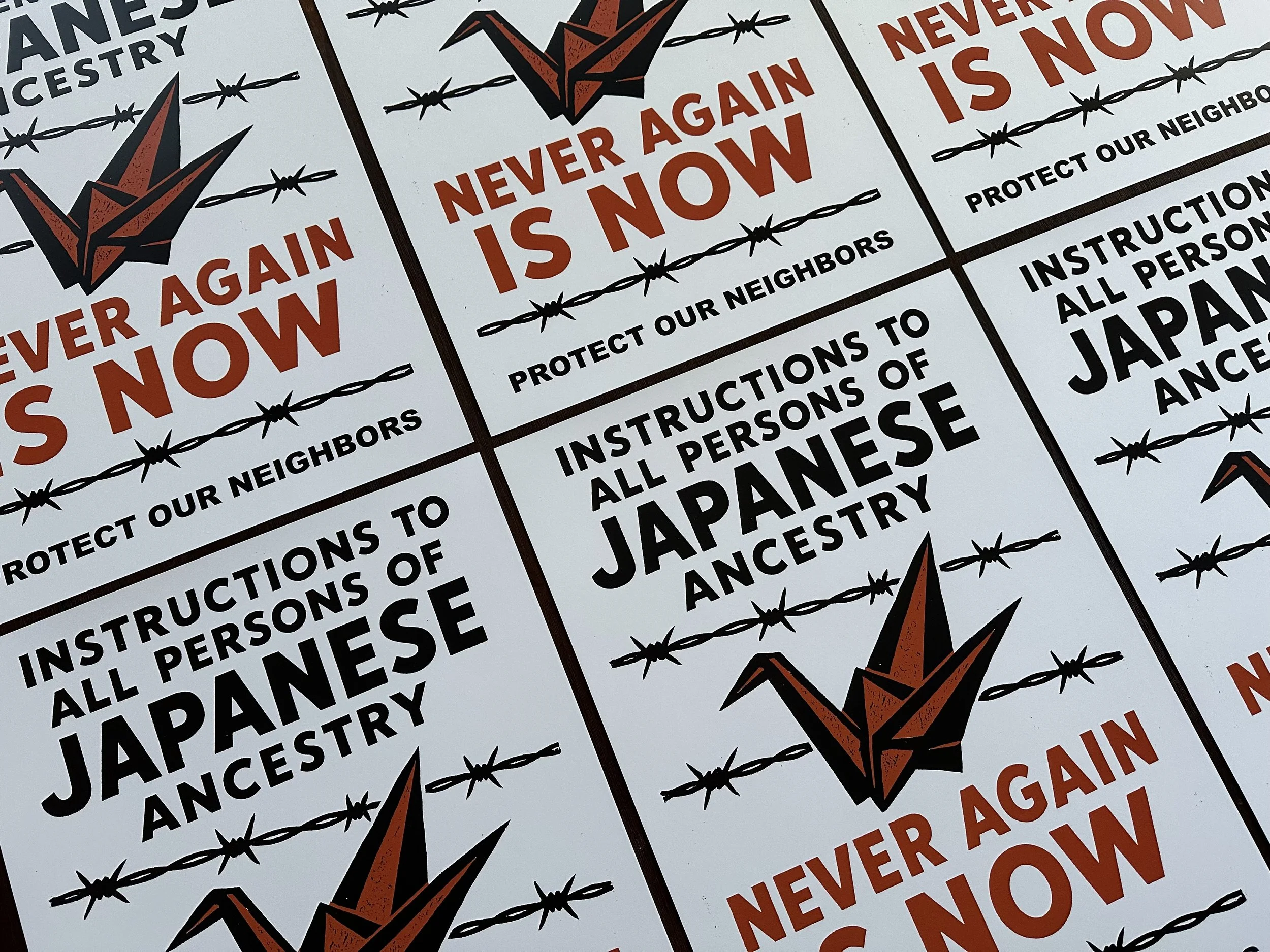 Never Again is Now, Poster, 2026