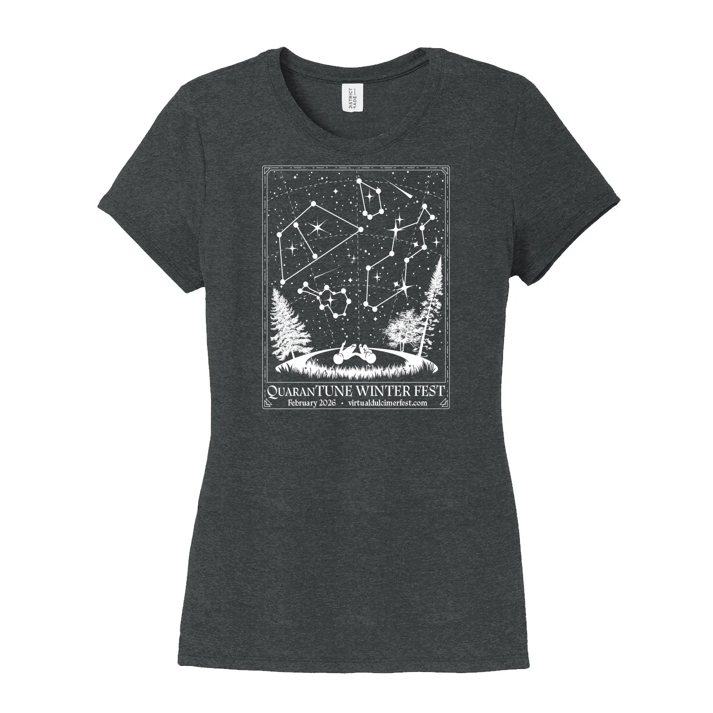 Women's T-shirt - Black Frost