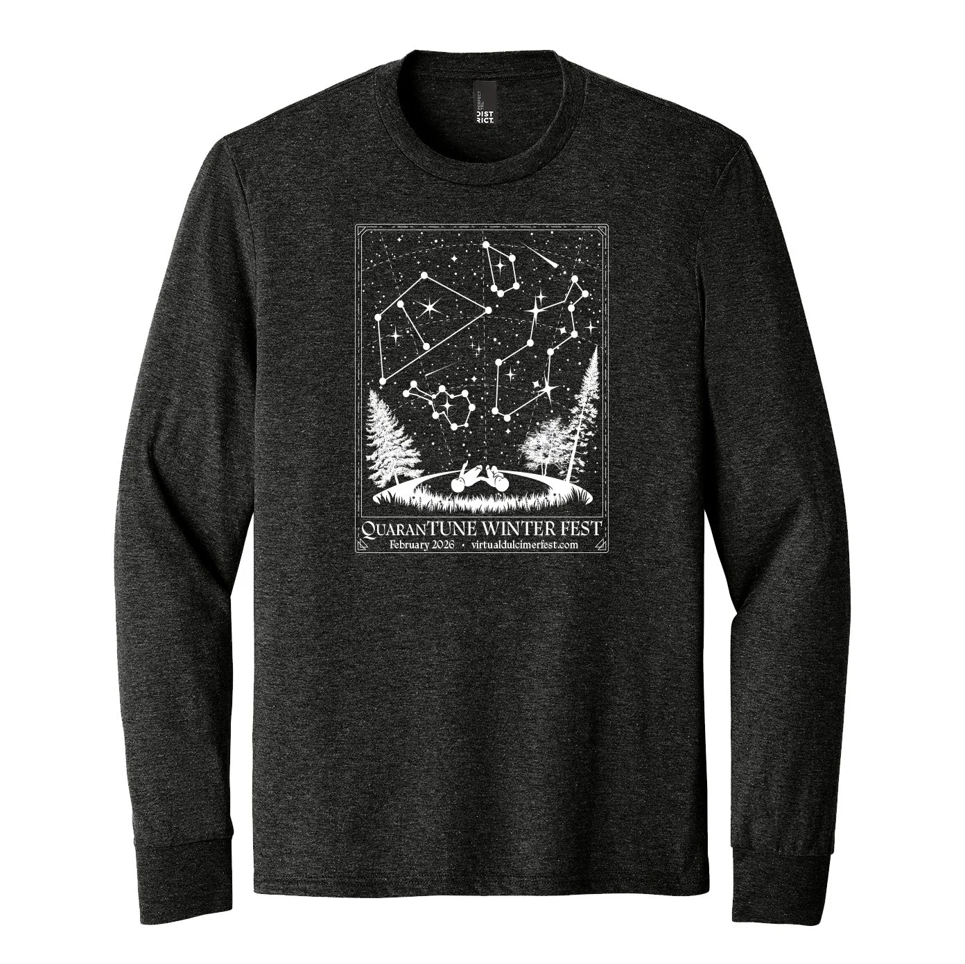 Long Sleeve Tee - Black Frost